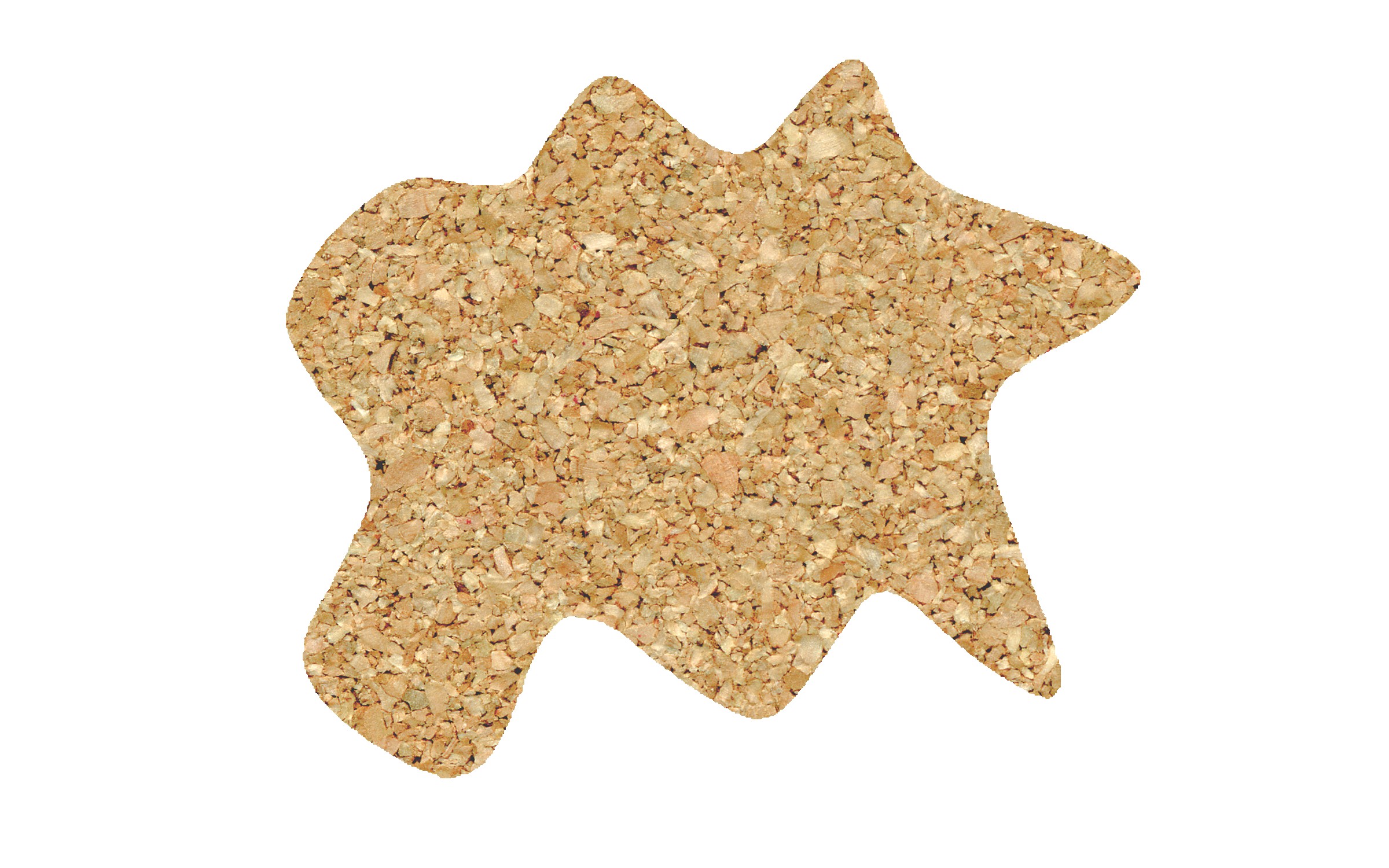 Picture of 5" Standard Cork Splat Coaster