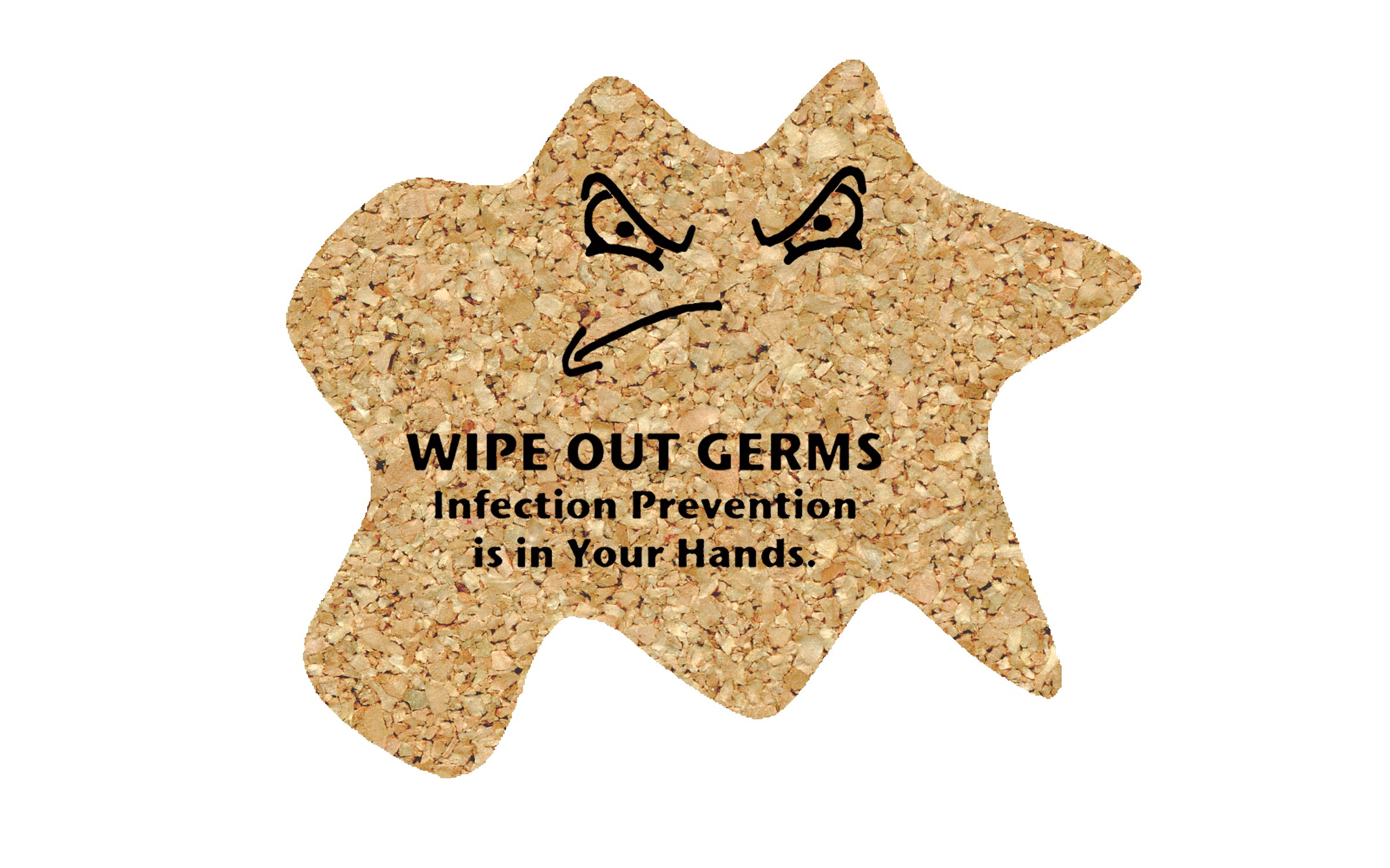 Picture of 5" Standard Cork Splat Coaster