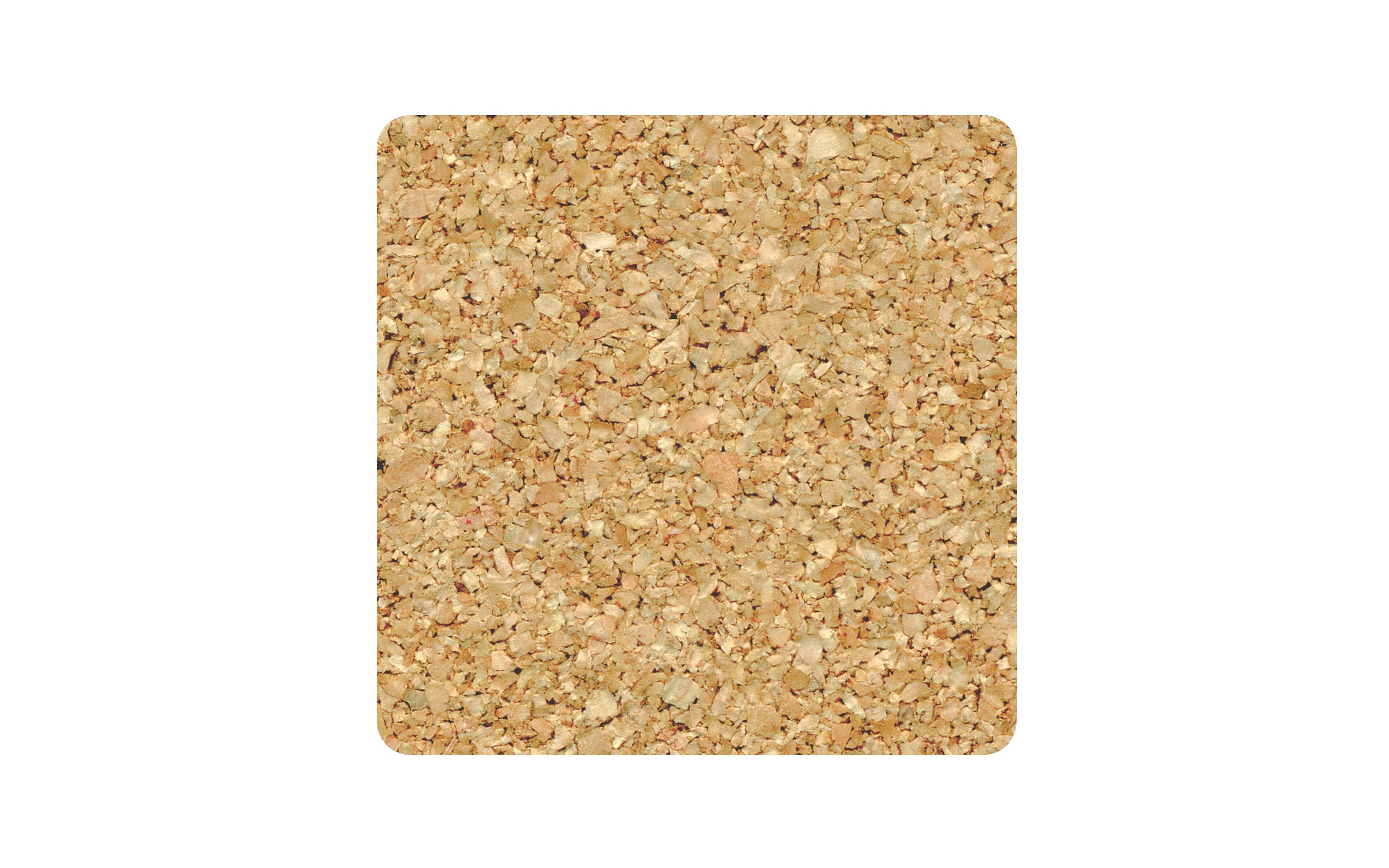 Picture of 5" Standard Cork Square Computer Coaster