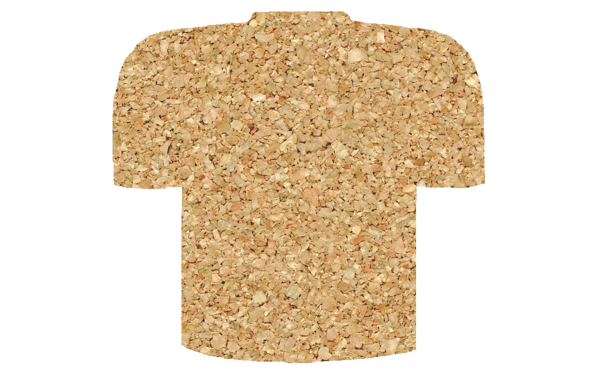 Picture of 5" Standard Cork T-Shirt Cork Coaster