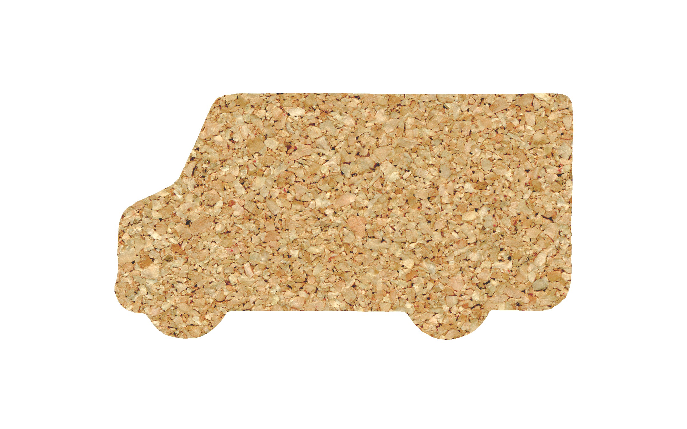 Picture of 5" Standard Cork Box Truck Coaster