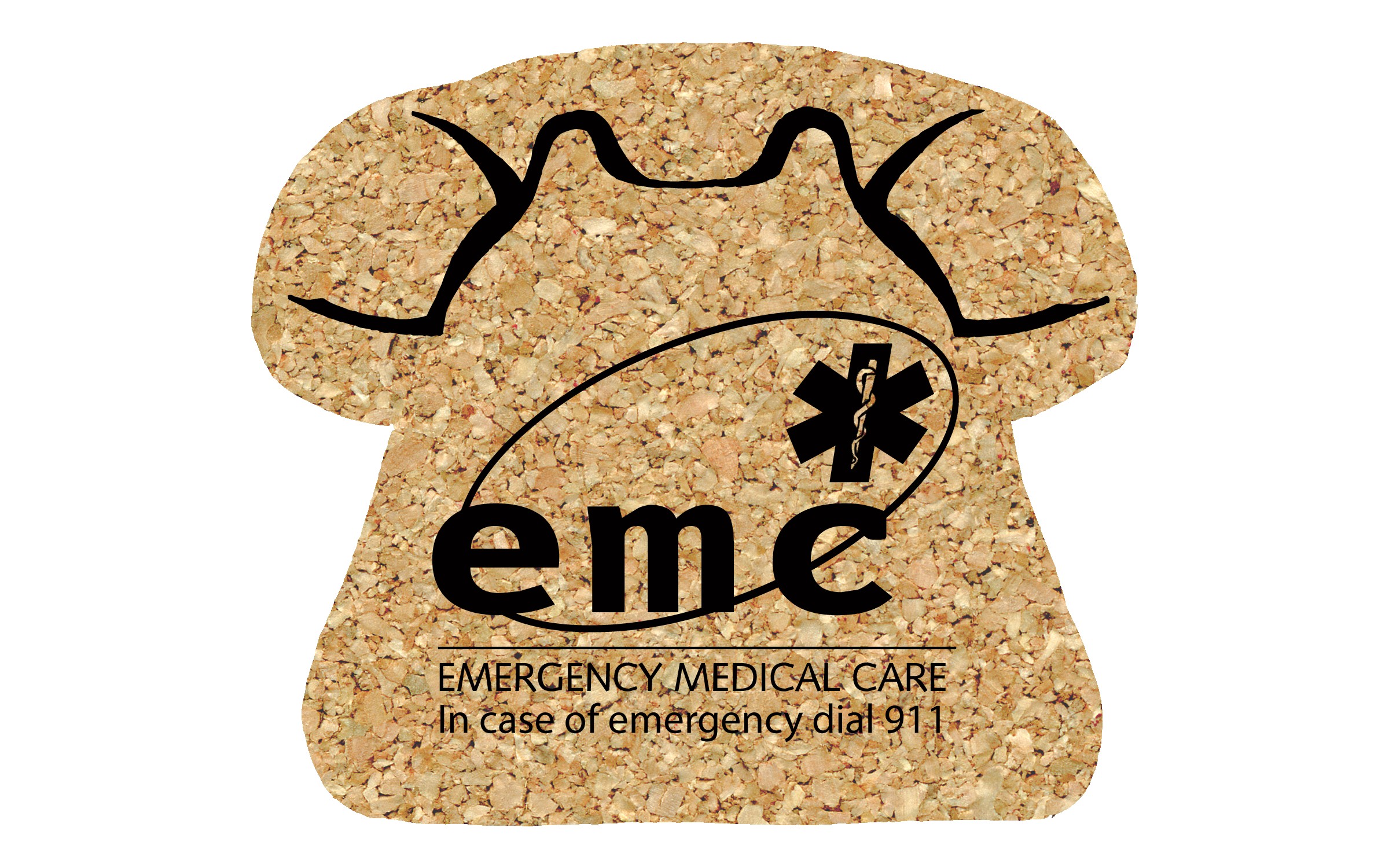 Picture of 5" Standard Cork Telephone Coaster