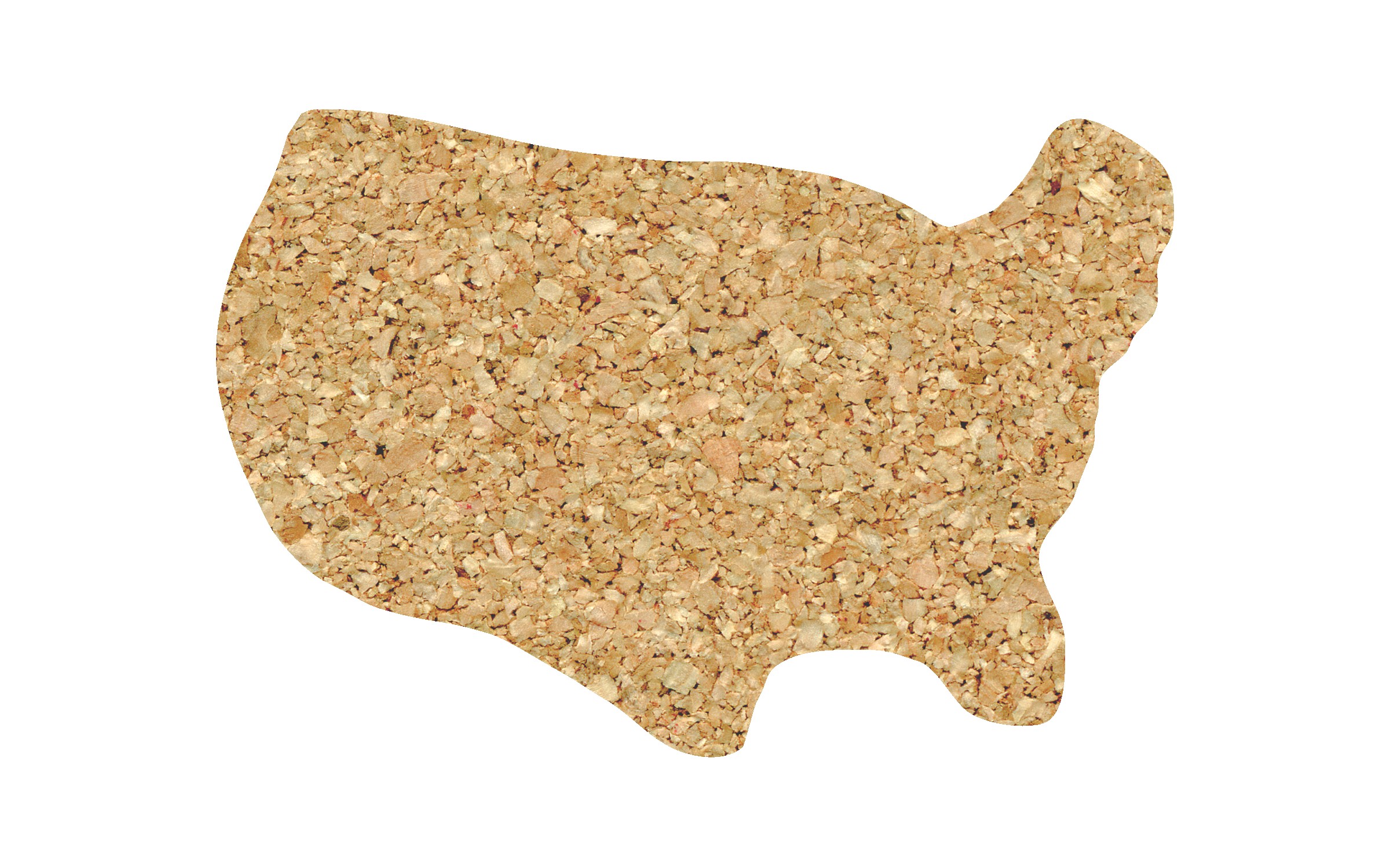 Picture of 5" Standard Cork United States Coaster