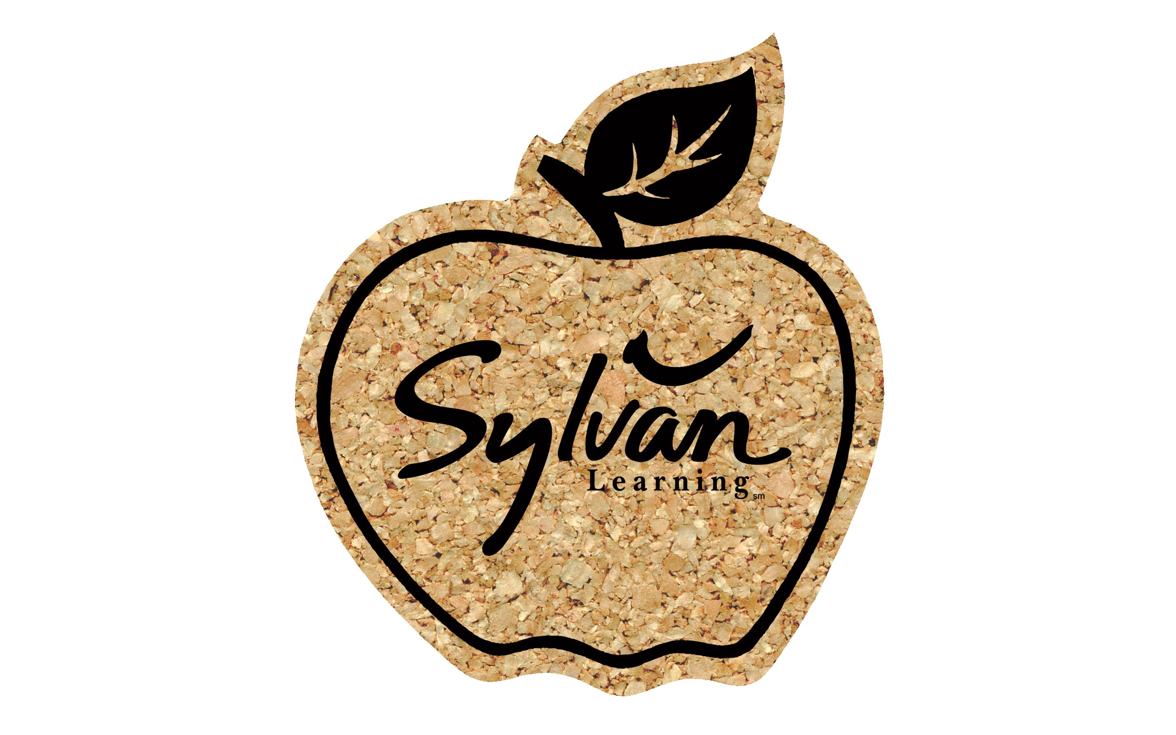 Picture of 6" Jumbo/King Cork Apple Coaster