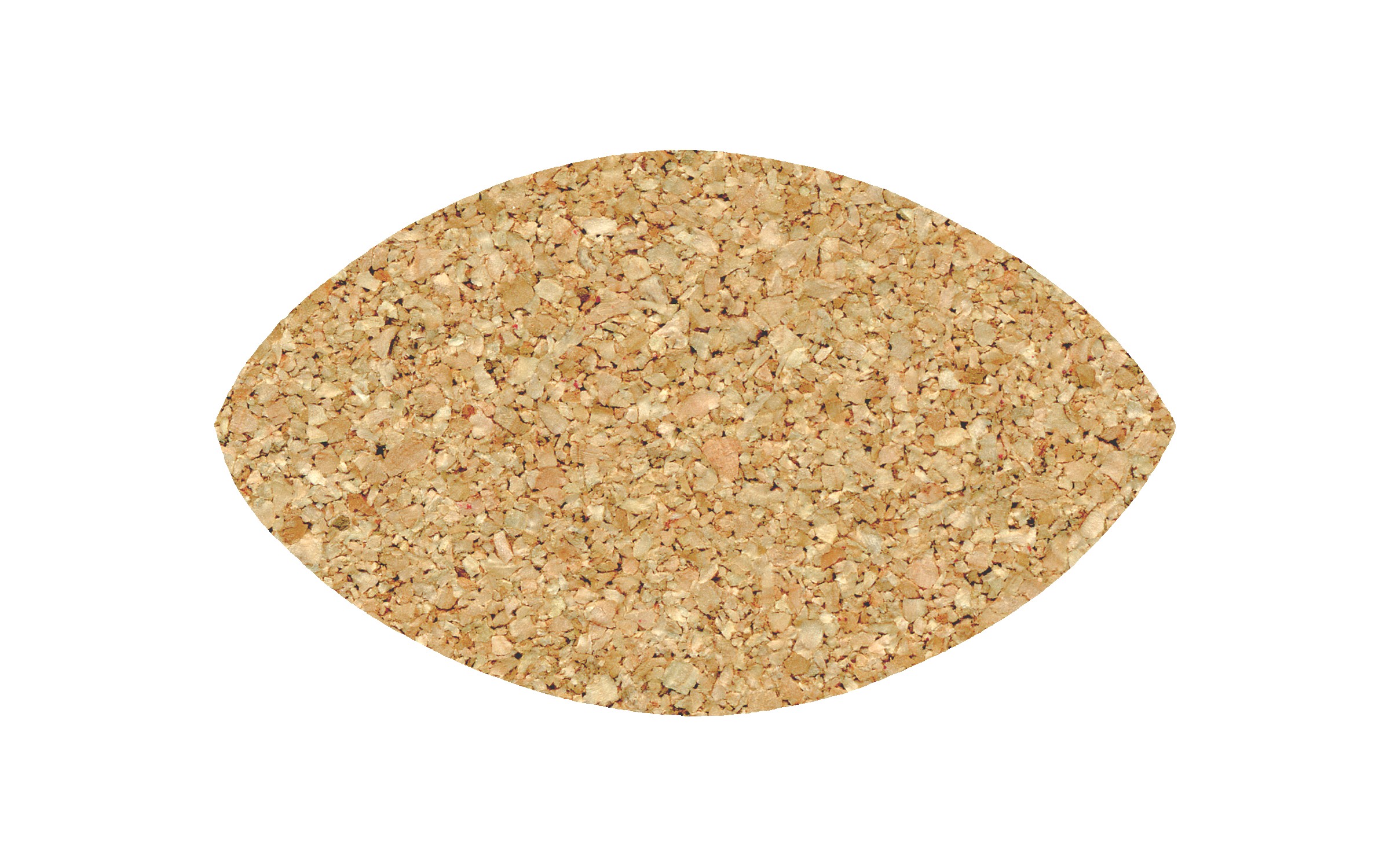 Picture of 6" Jumbo/King Football Cork Coaster