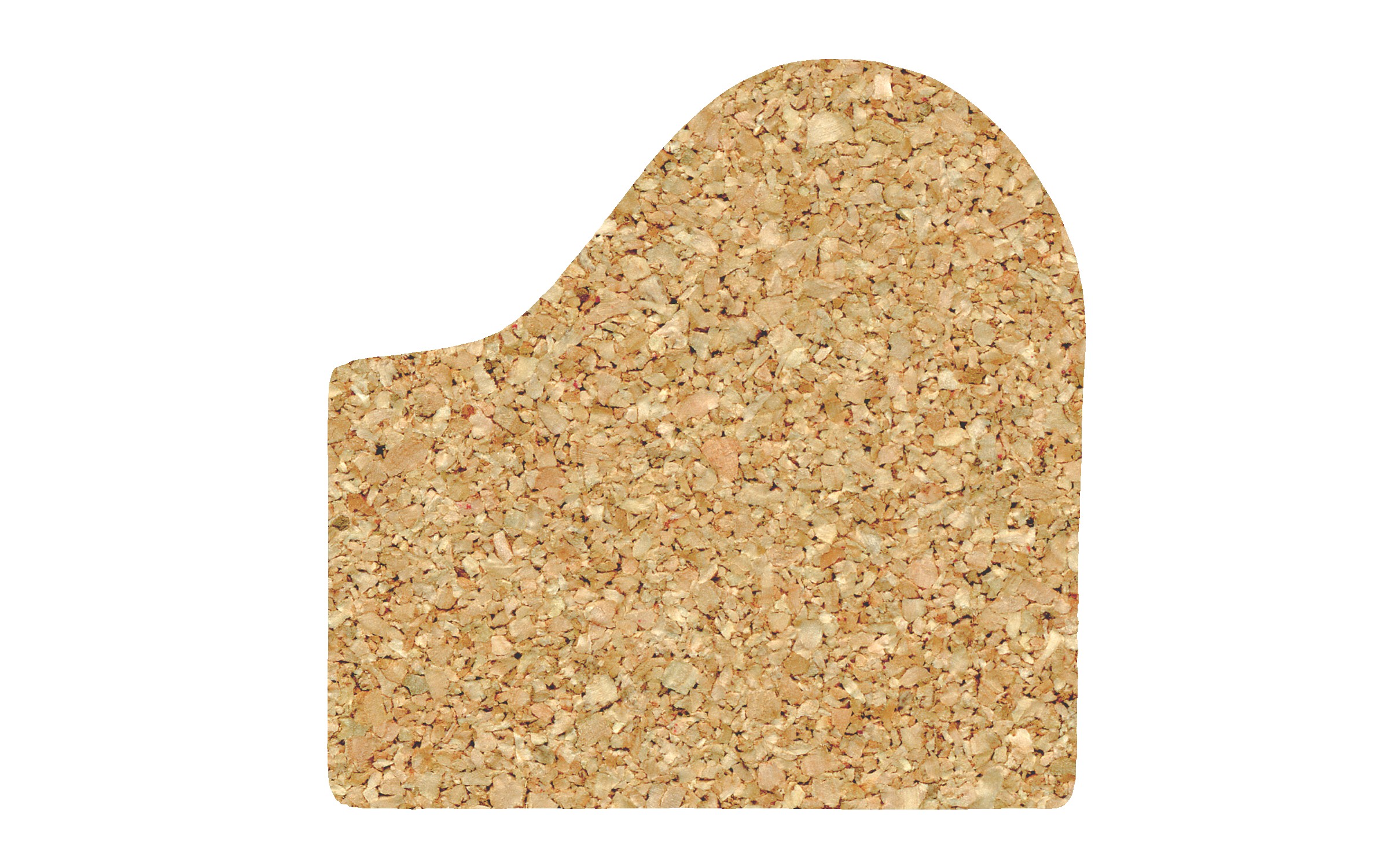 Picture of 6" Jumbo/King CorkPiano Coaster