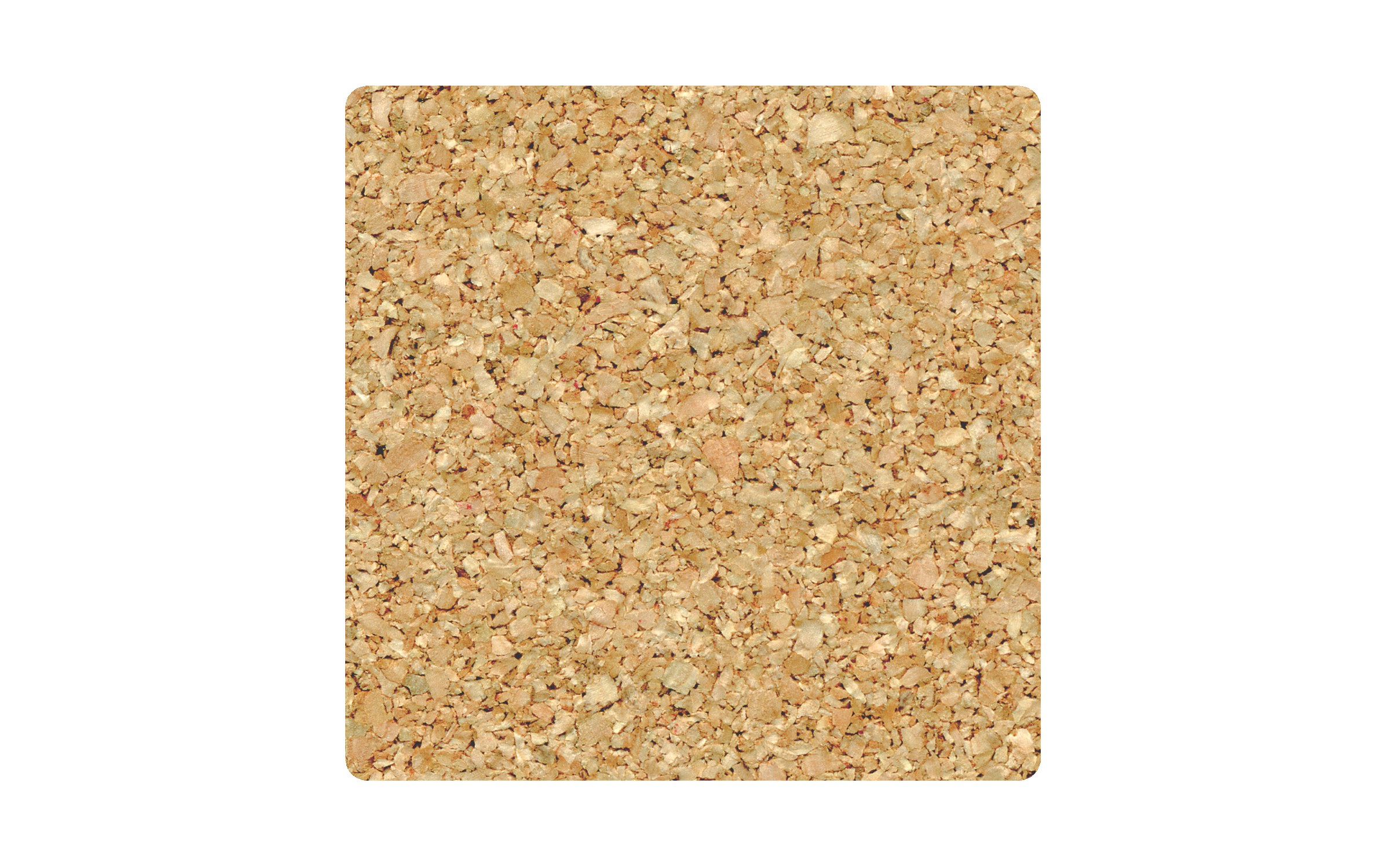 Picture of 6" Jumbo/King Cork Square Coaster