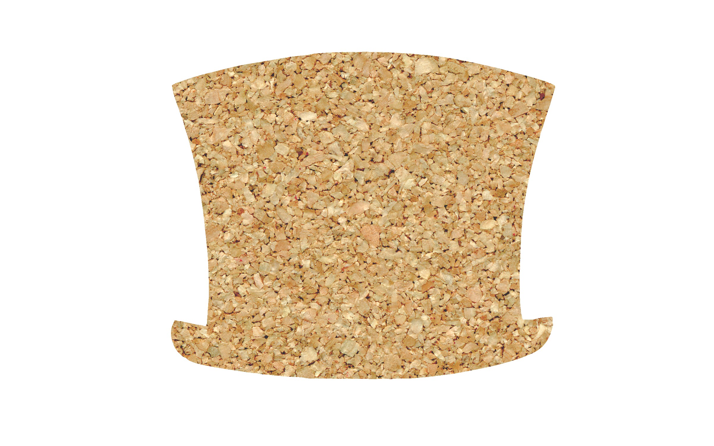 Picture of 6" Jumbo/King Cork Top Hat Coaster