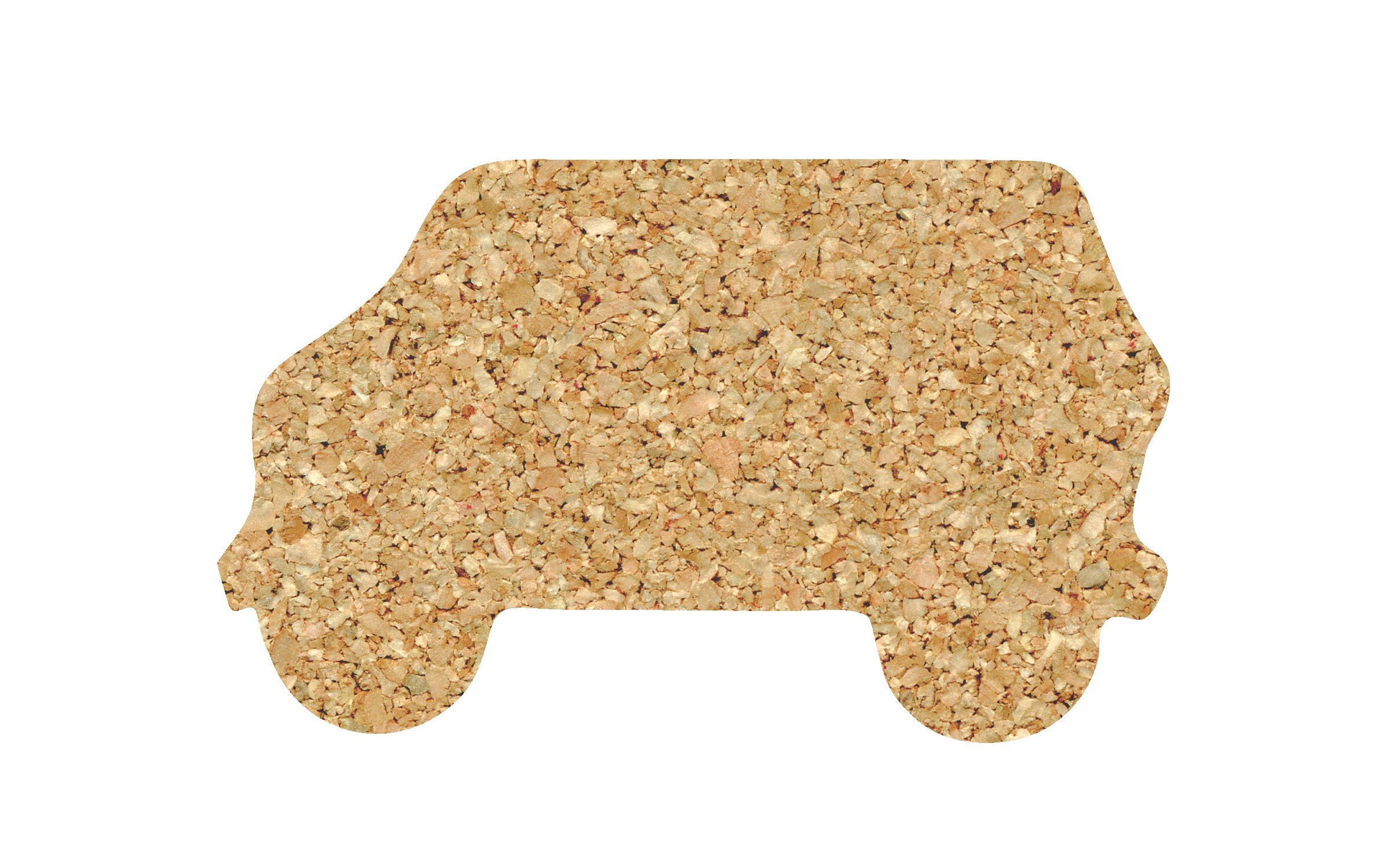 Picture of 6" Jumbo/King Cork Van Coaster