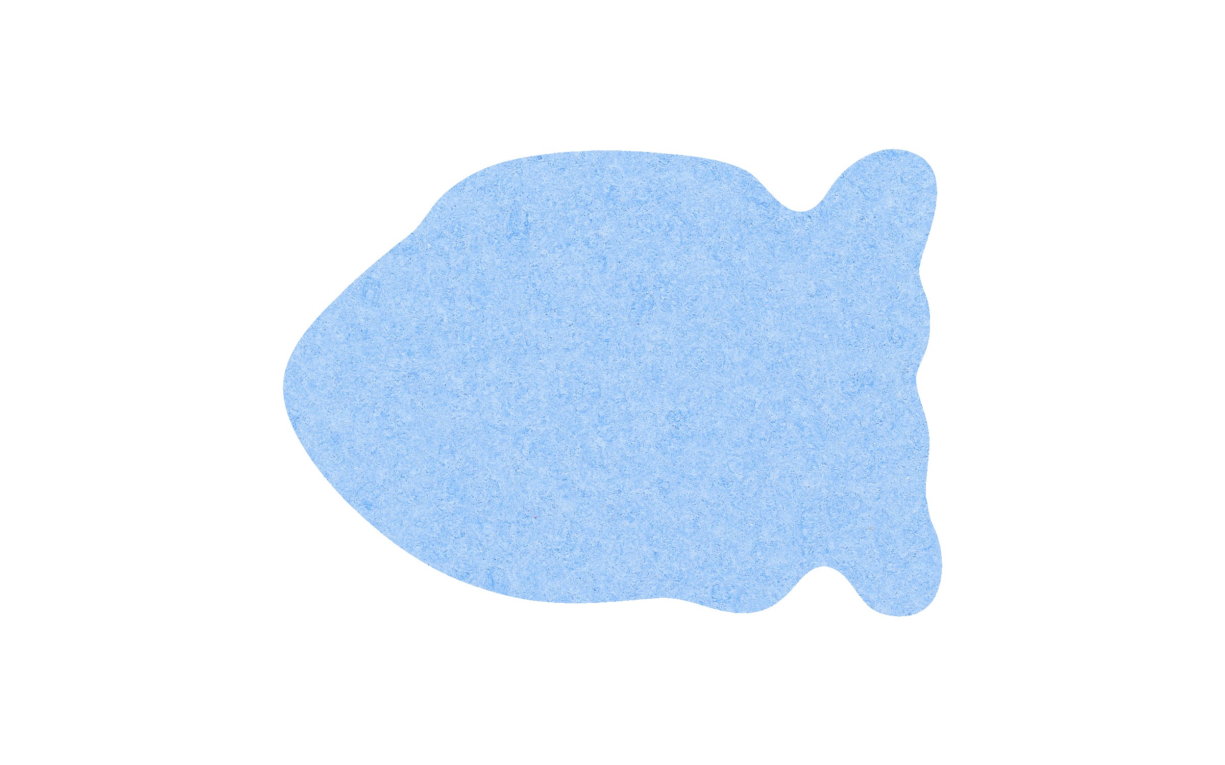 Picture of 4" Econo Compressed Fish Sponge