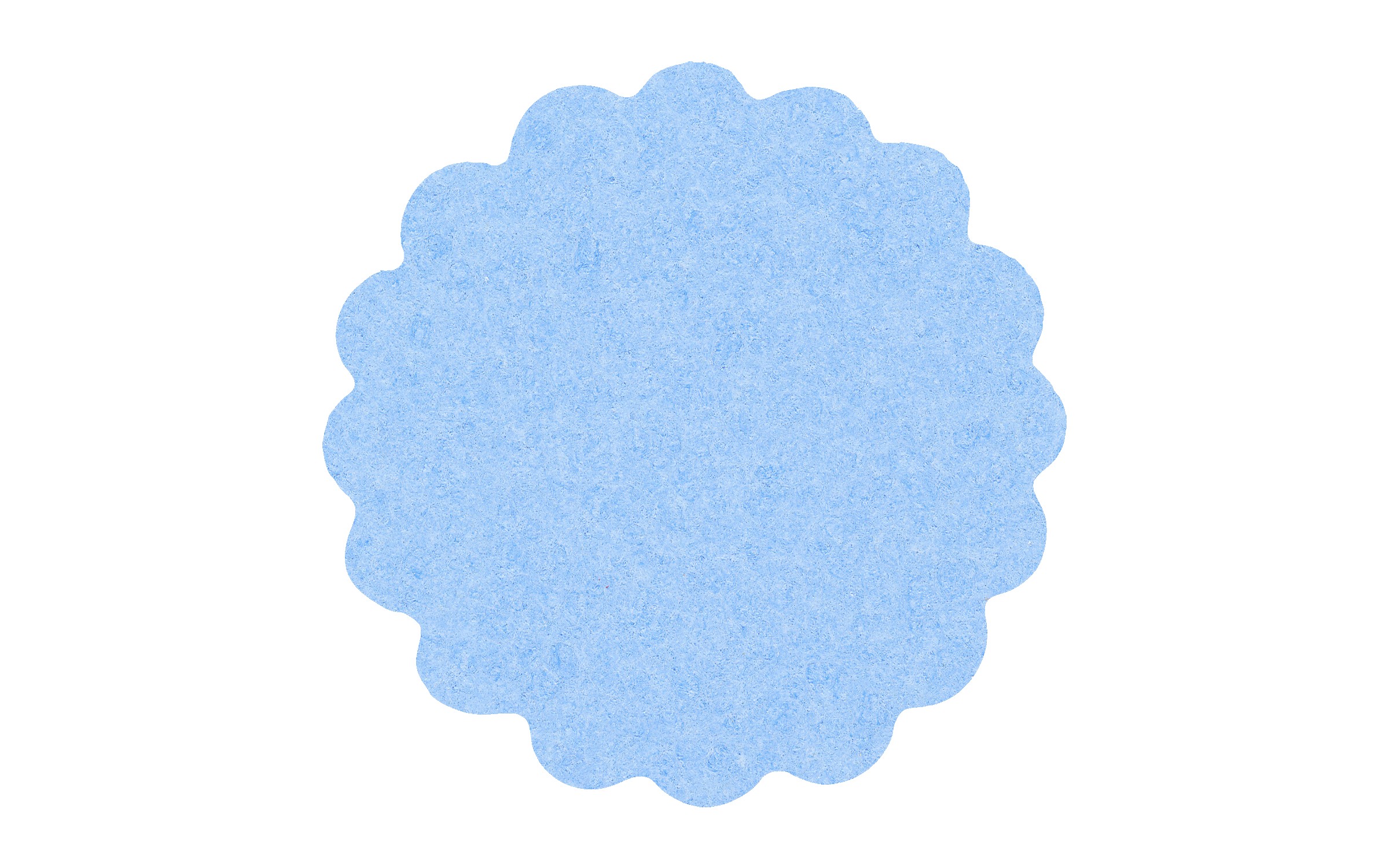 Picture of 4" Econo Flower Compressed Flower Sponge