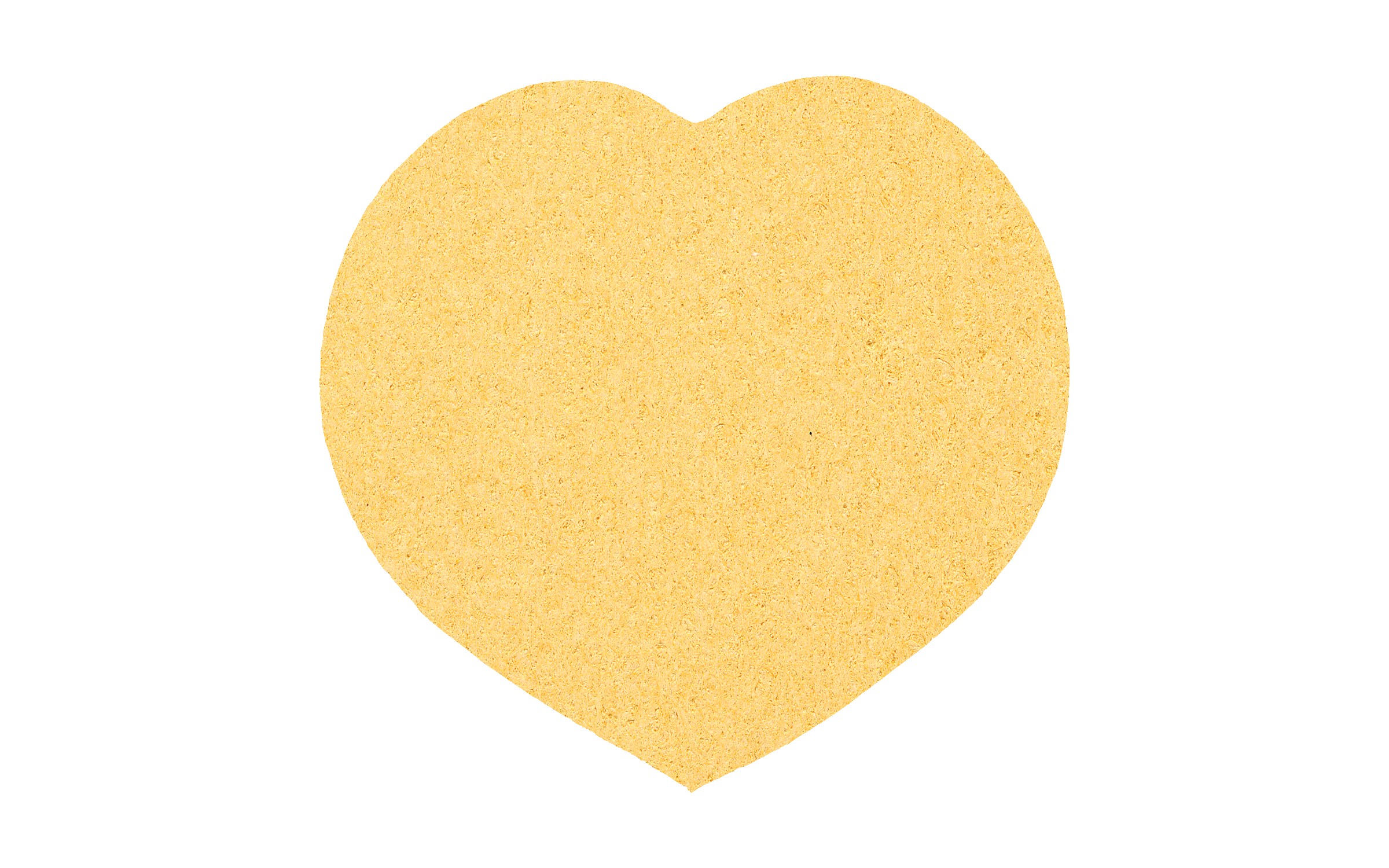 Picture of 4" Econo Compressed Heart Sponge