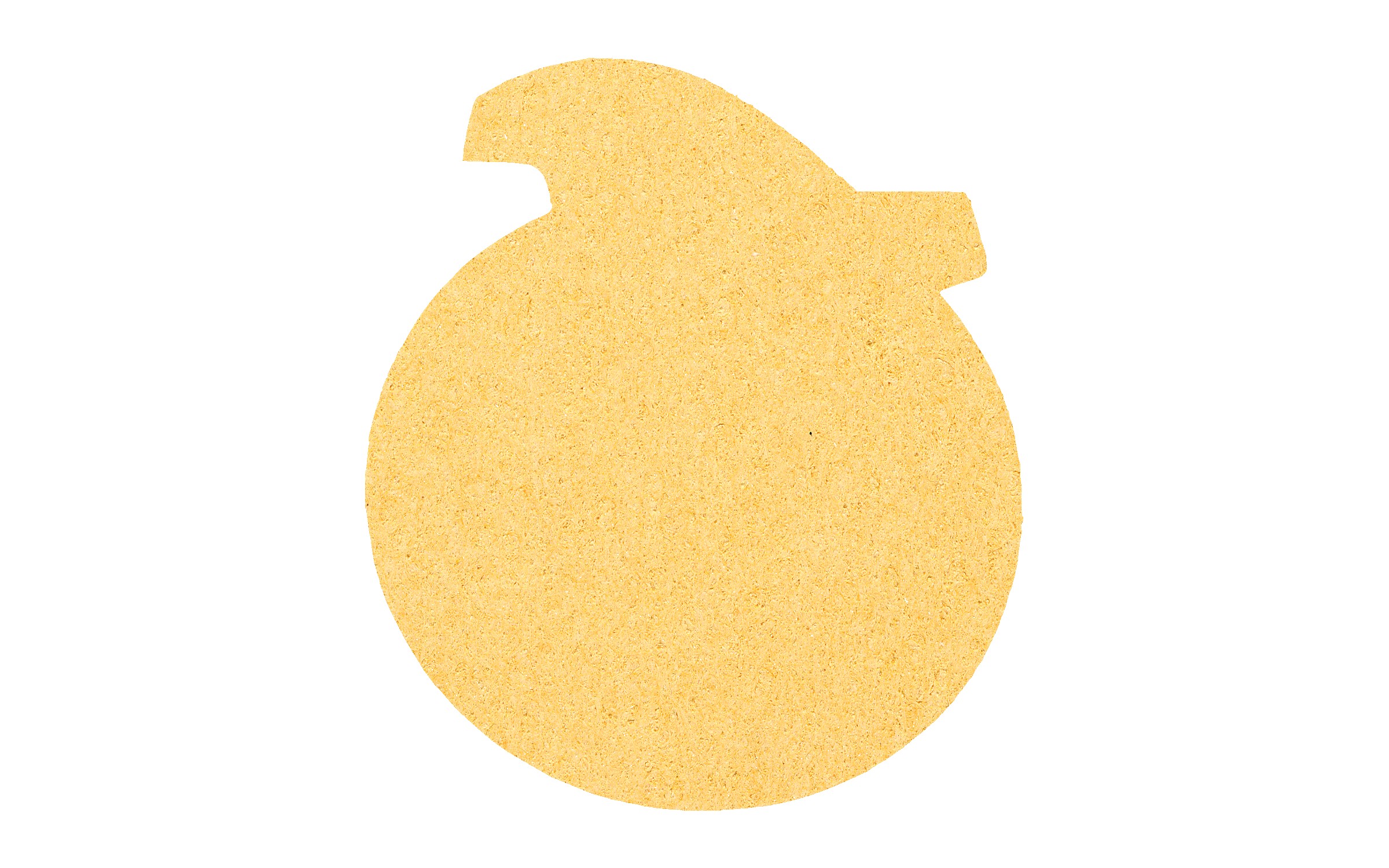 Picture of 4" Econo Compressed Peach Sponge