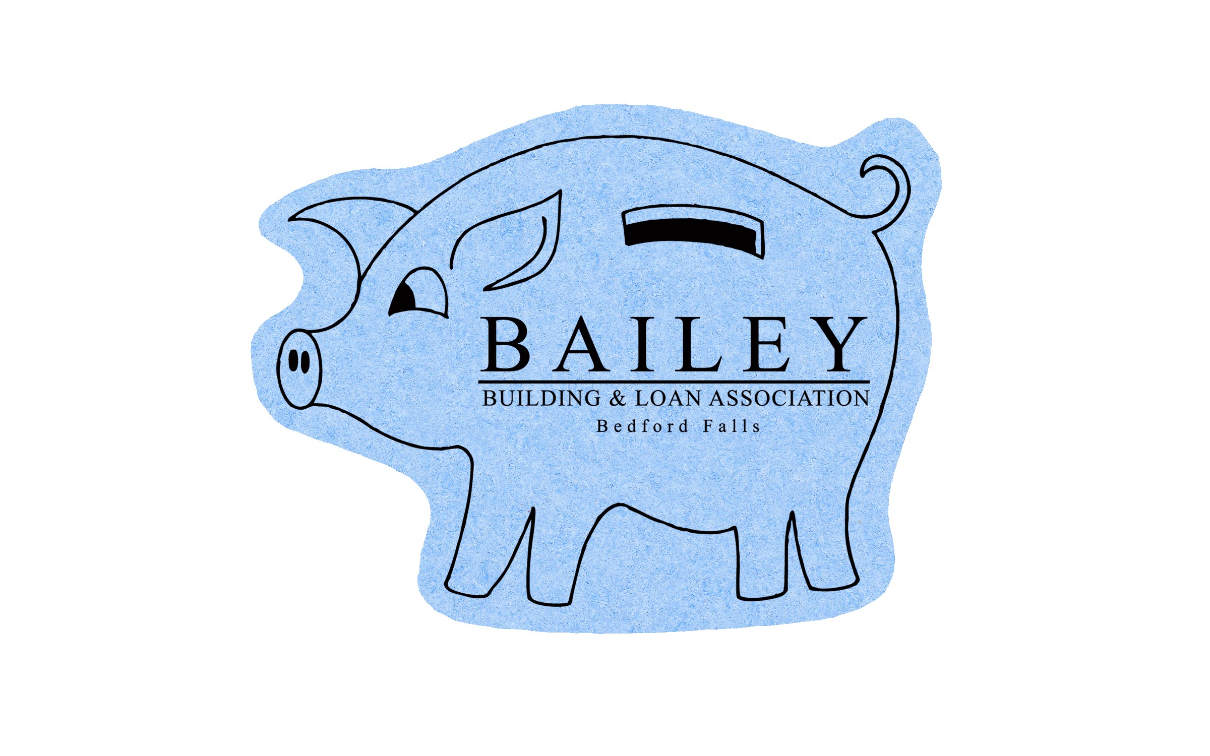 Picture of 4" Econo Compressed Piggy Bank Sponge