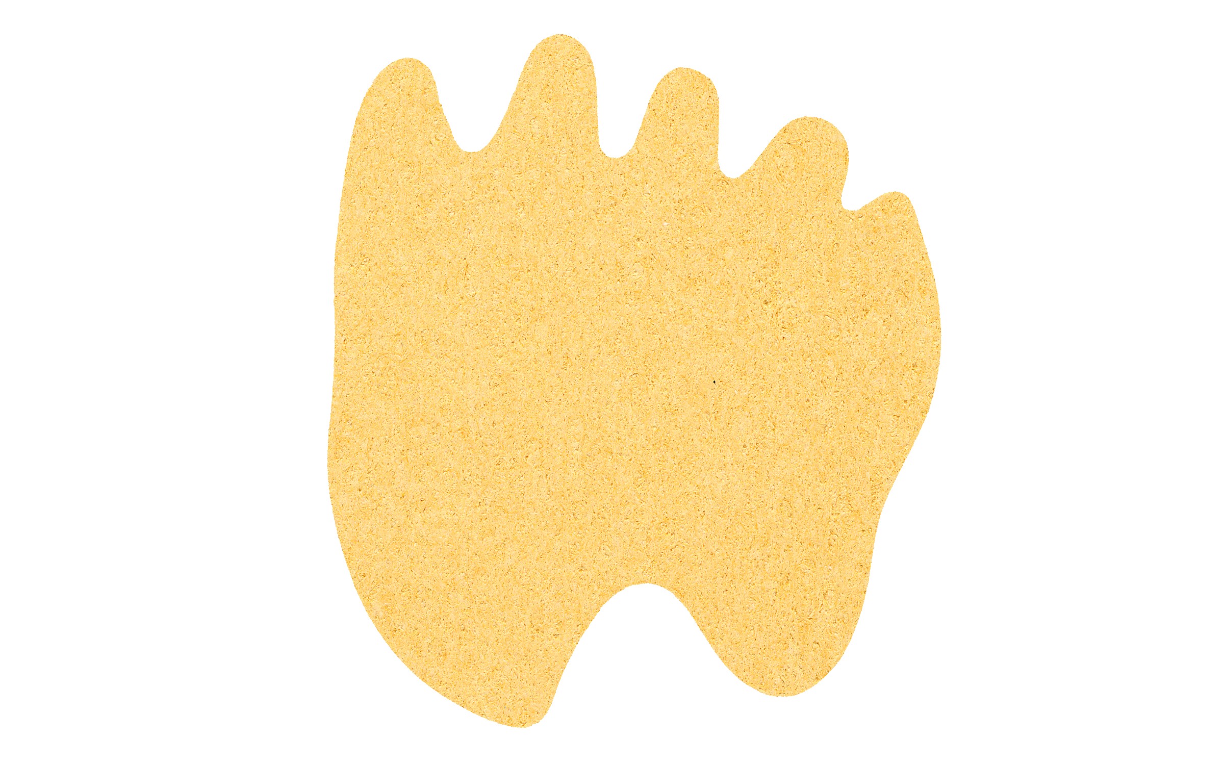 Picture of 4" Econo Compressed Paw Sponge