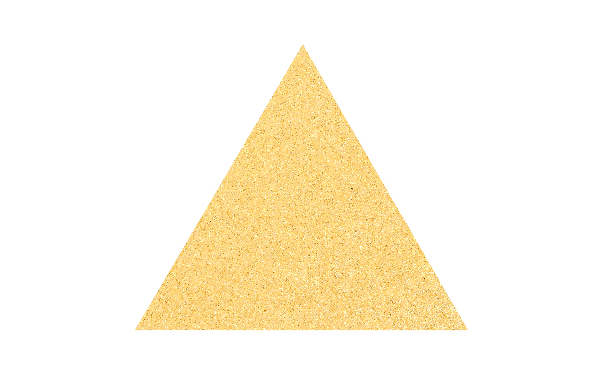 Picture of 4" Econo Compressed Triangle Sponge