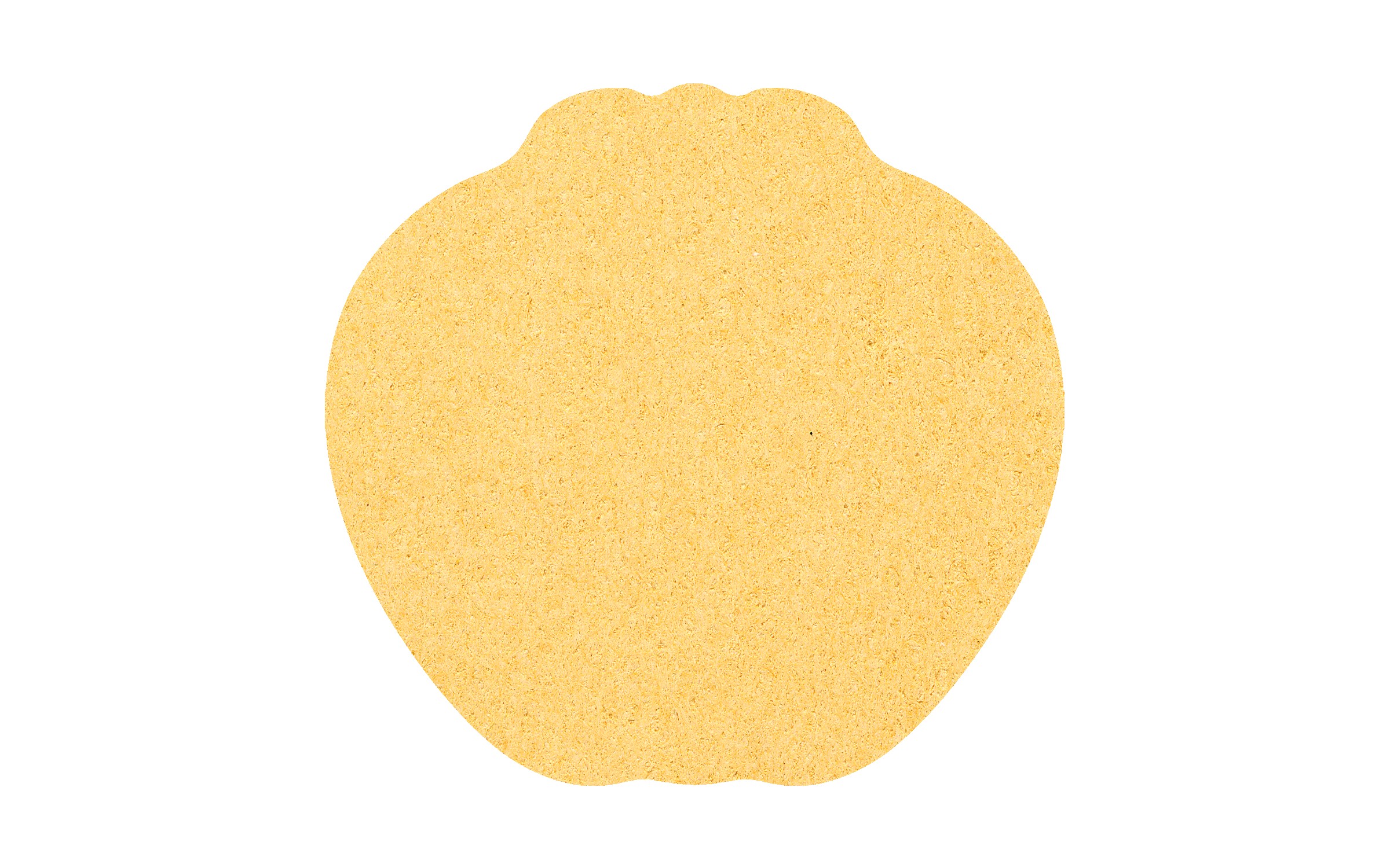 Picture of 5" Standard Compressed Apple Sponge