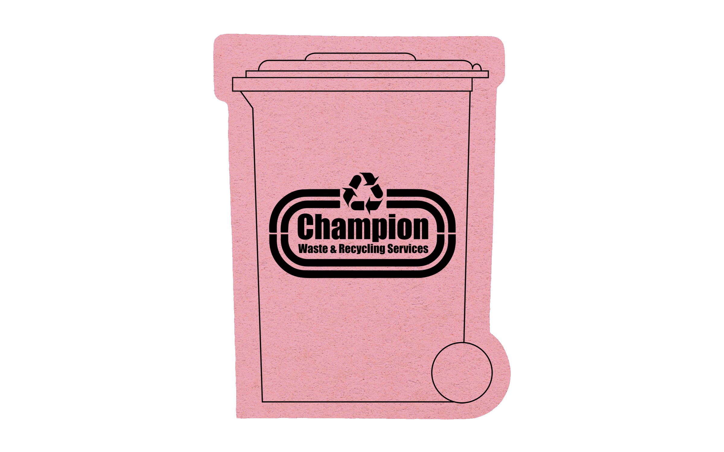 Picture of 5" Standard Compressed Recycling Bin Sponge