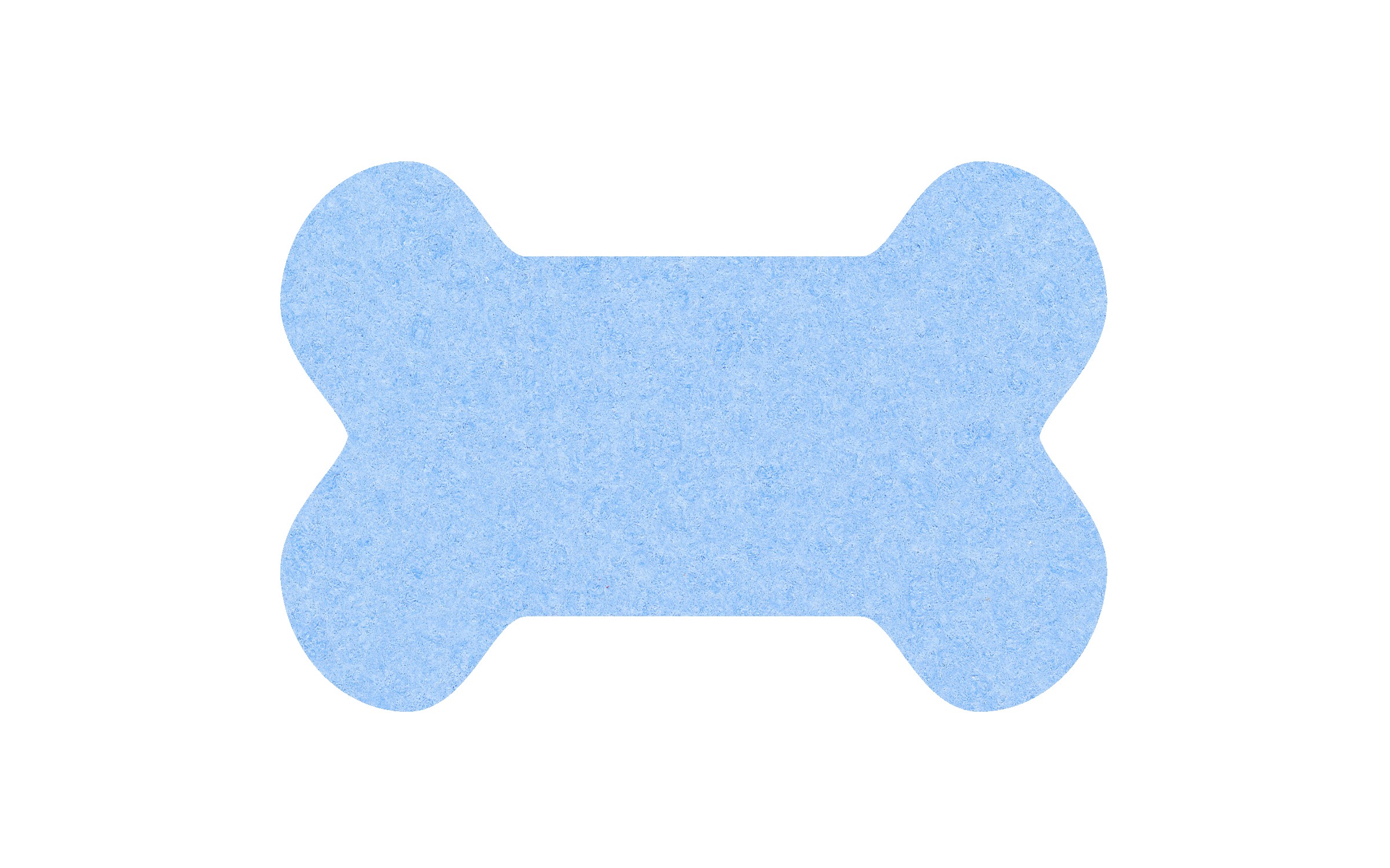 Picture of 5" Standard Compressed Dog Bone Sponge