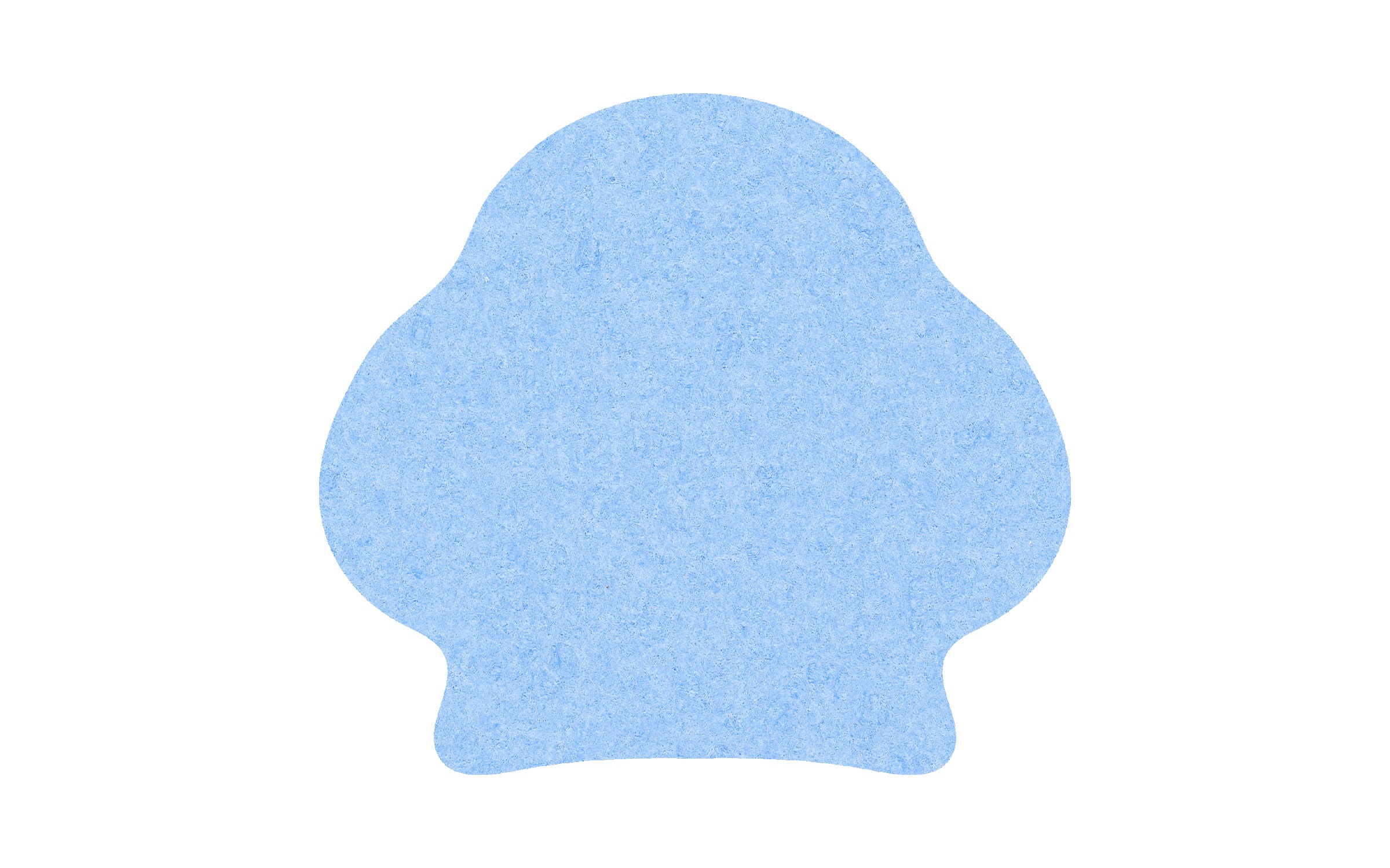 Picture of 5" Standard Compressed Chef Hat Sponge