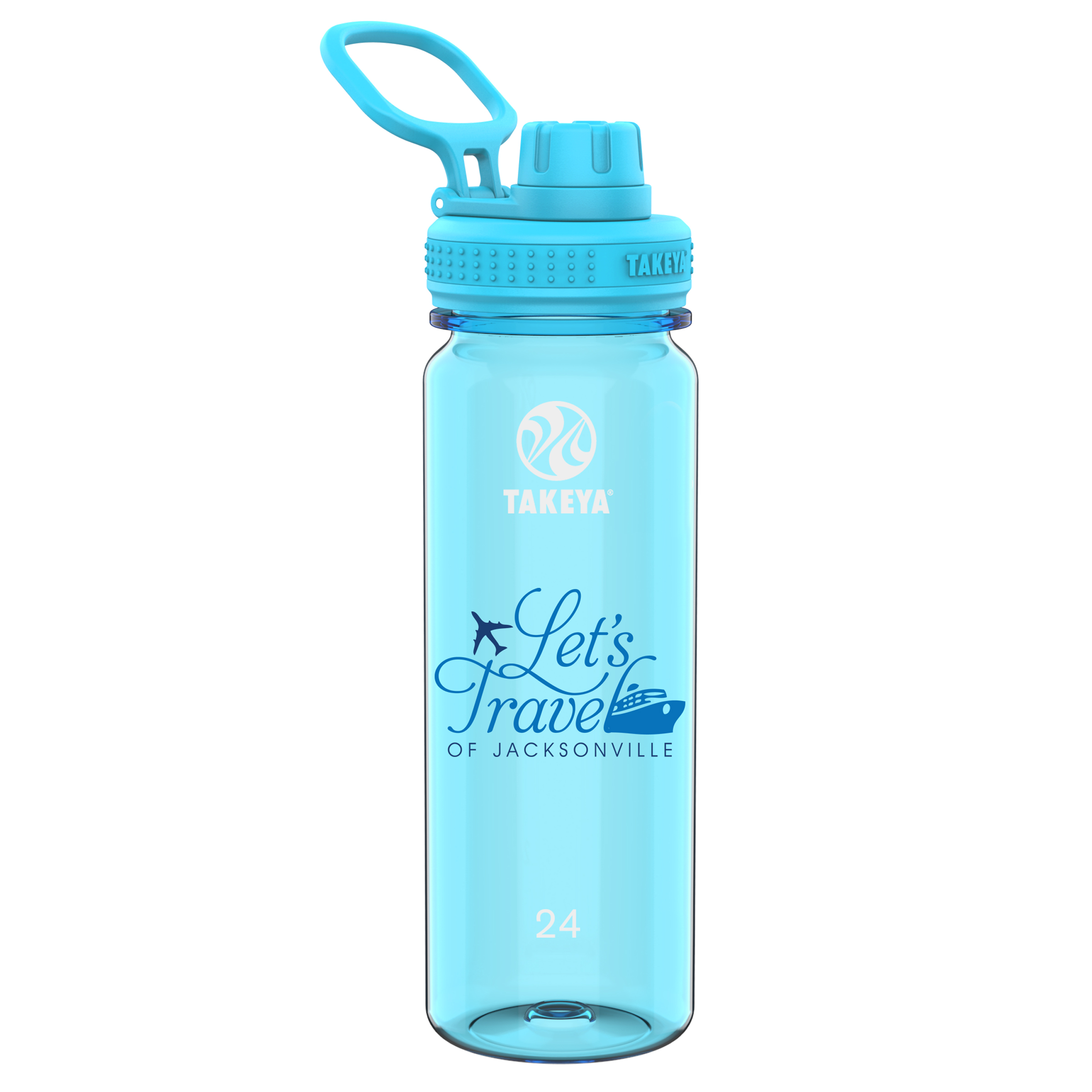 Picture of Takeya® 24 Oz. Tritan™ Bottle w/Spout Lid