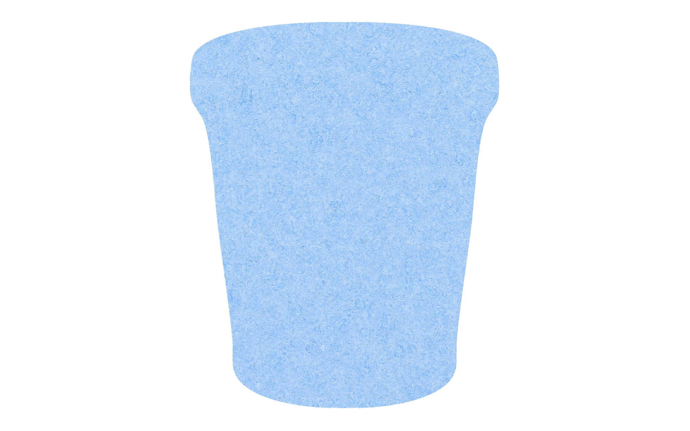 Picture of 5" Standard Compressed Coffee Cup Compressed Sponge