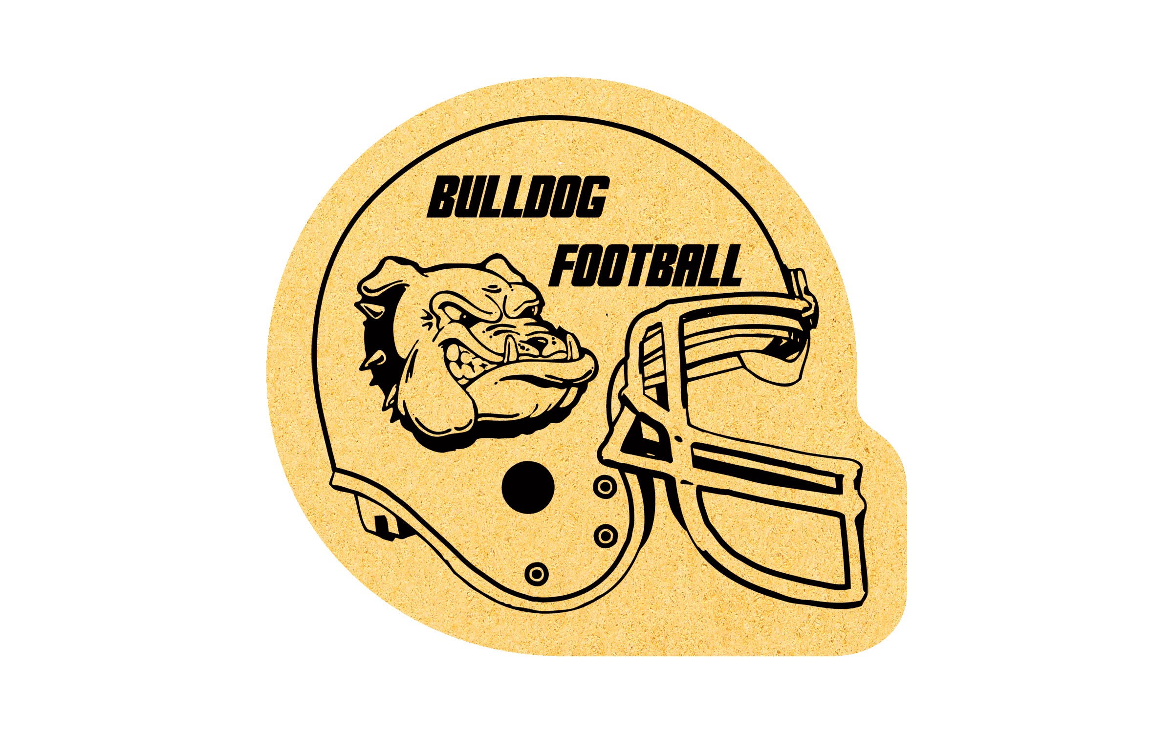 Picture of 5" Standard Compressed Football Helmet Sponge