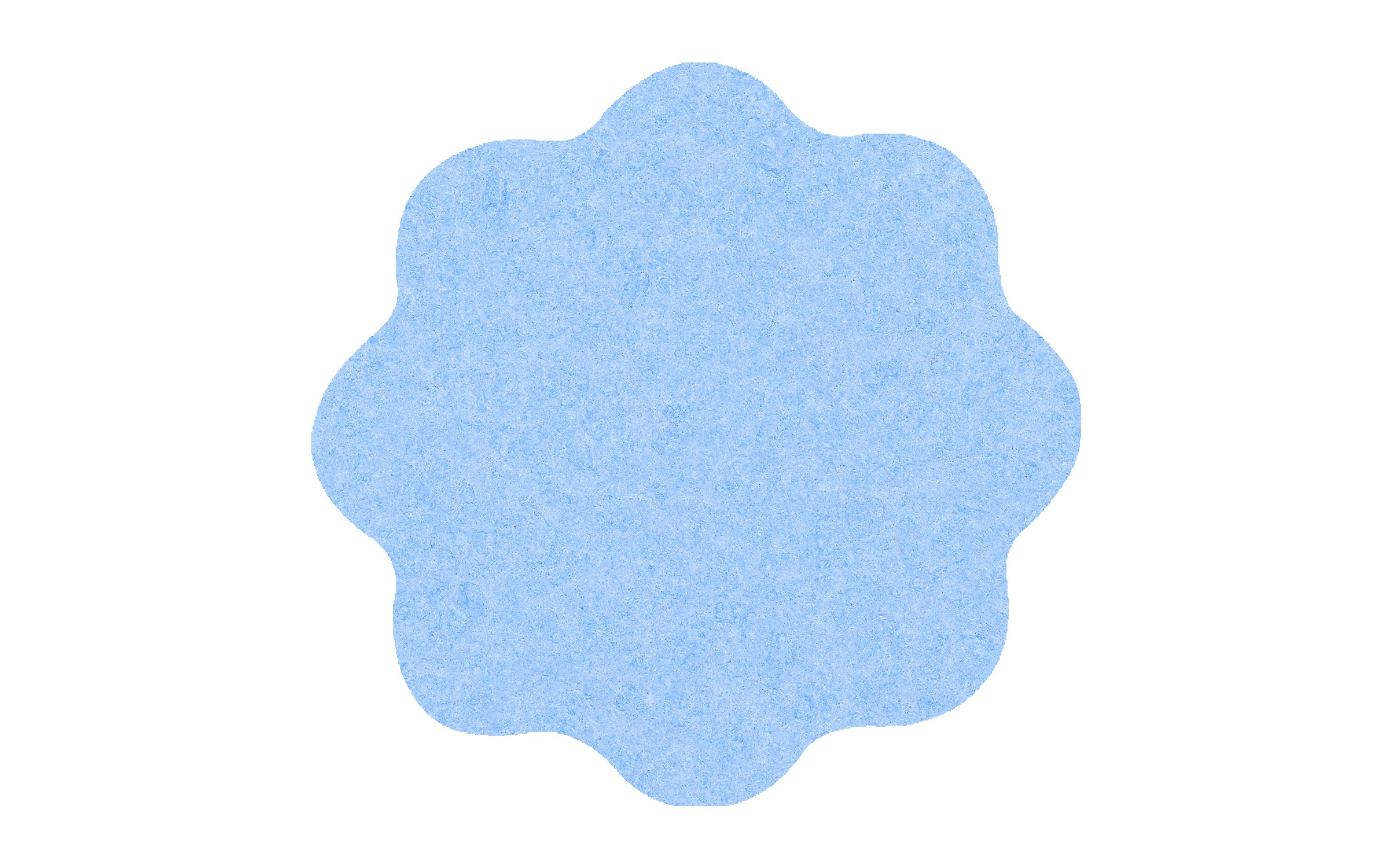 Picture of 5" Standard Compressed Flower Sponge