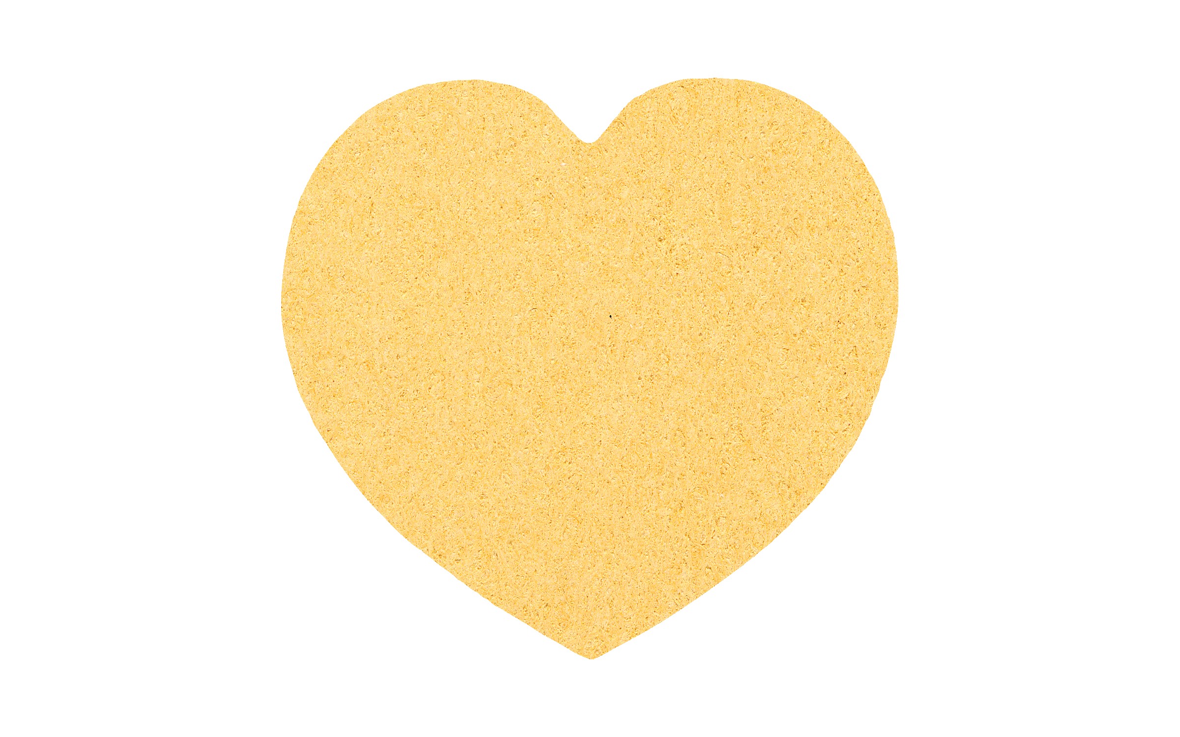 Picture of 5" Standard Heart Compressed Sponge