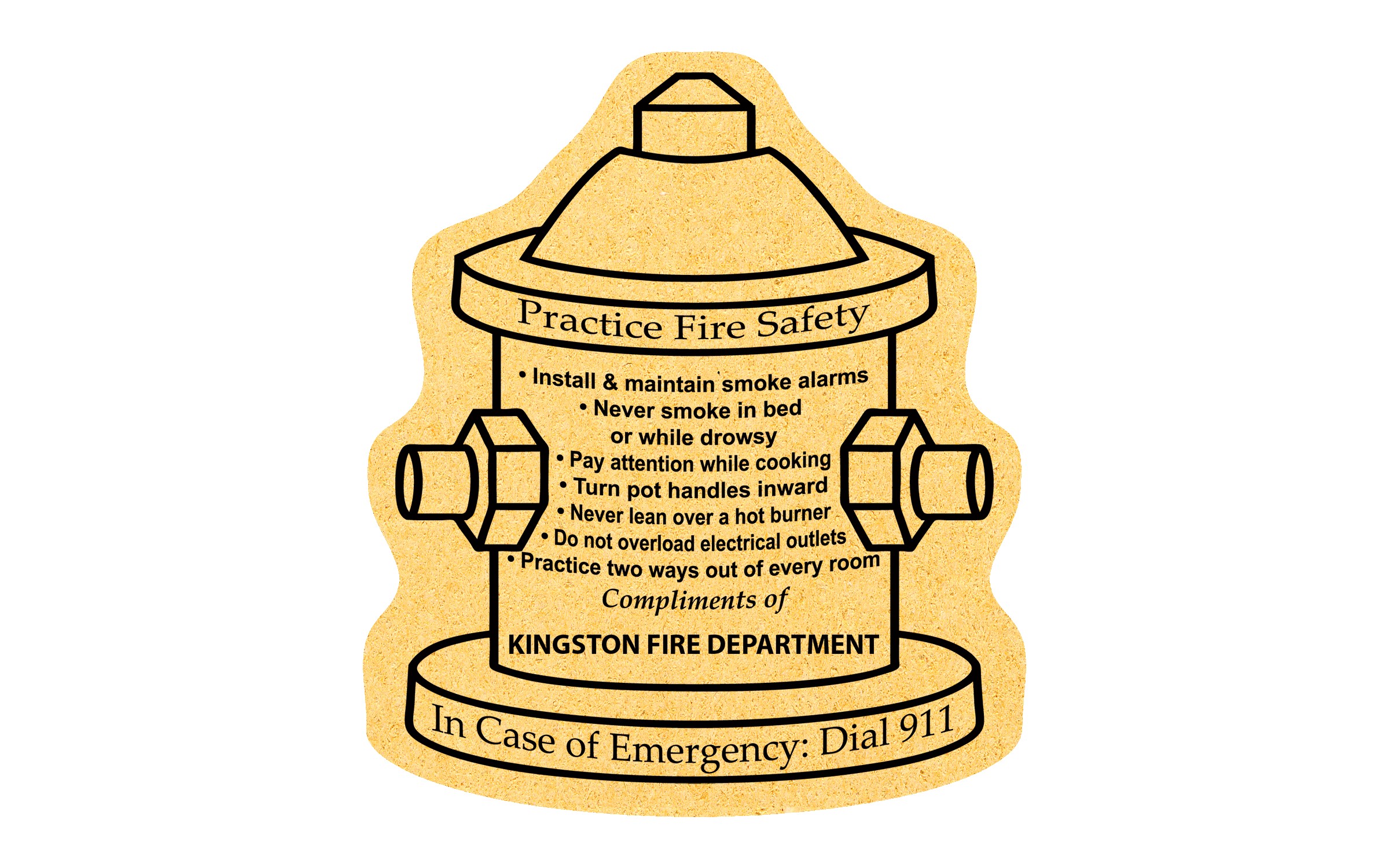 Picture of 5" Standard Compressed Fire Hydrant Sponge