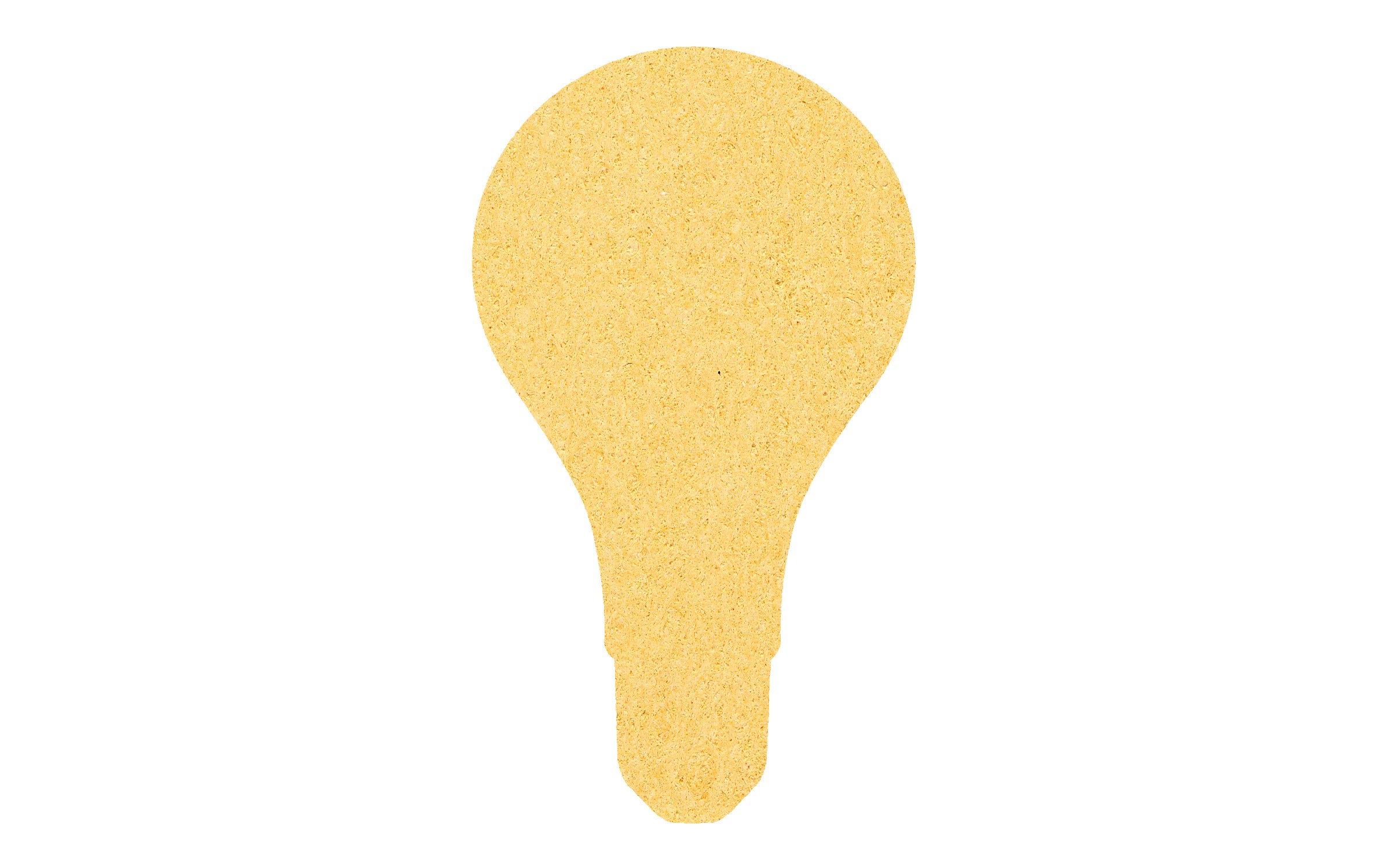Picture of 5" Standard Compressed Light Bulb Sponge
