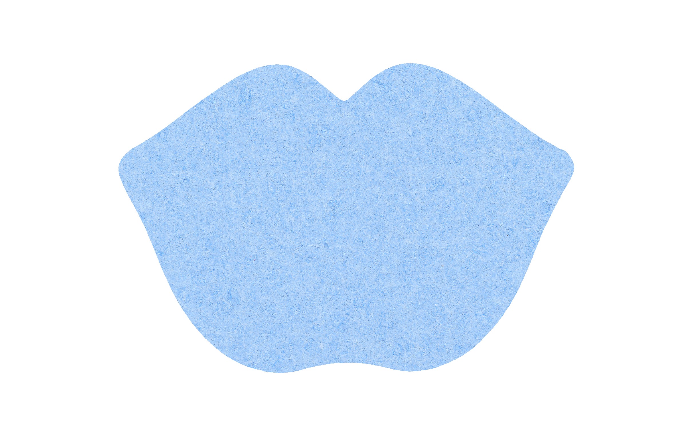 Picture of 5" Standard Compressed Lips Sponge
