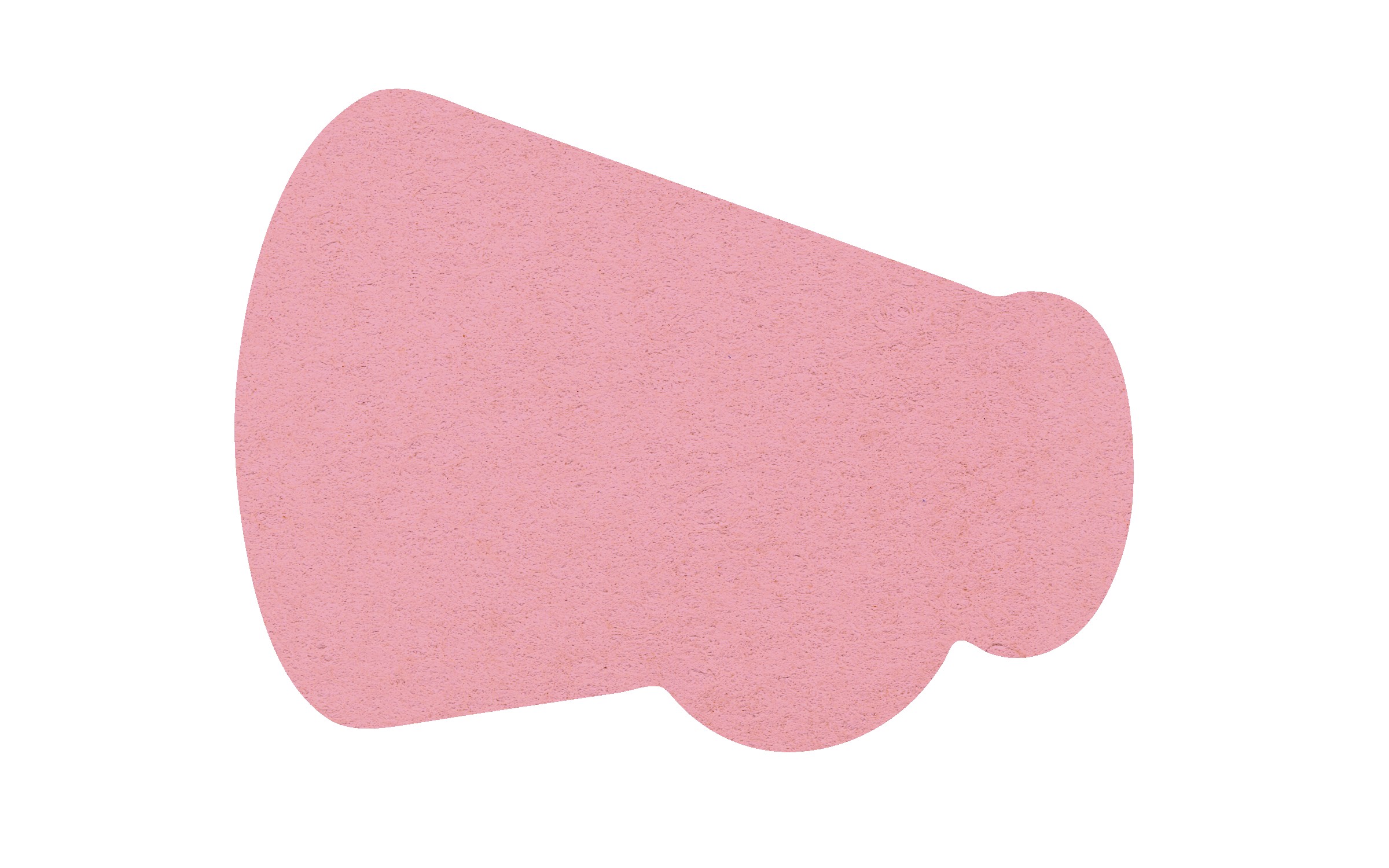 Picture of 5" Standard Compressed Megaphone Sponge