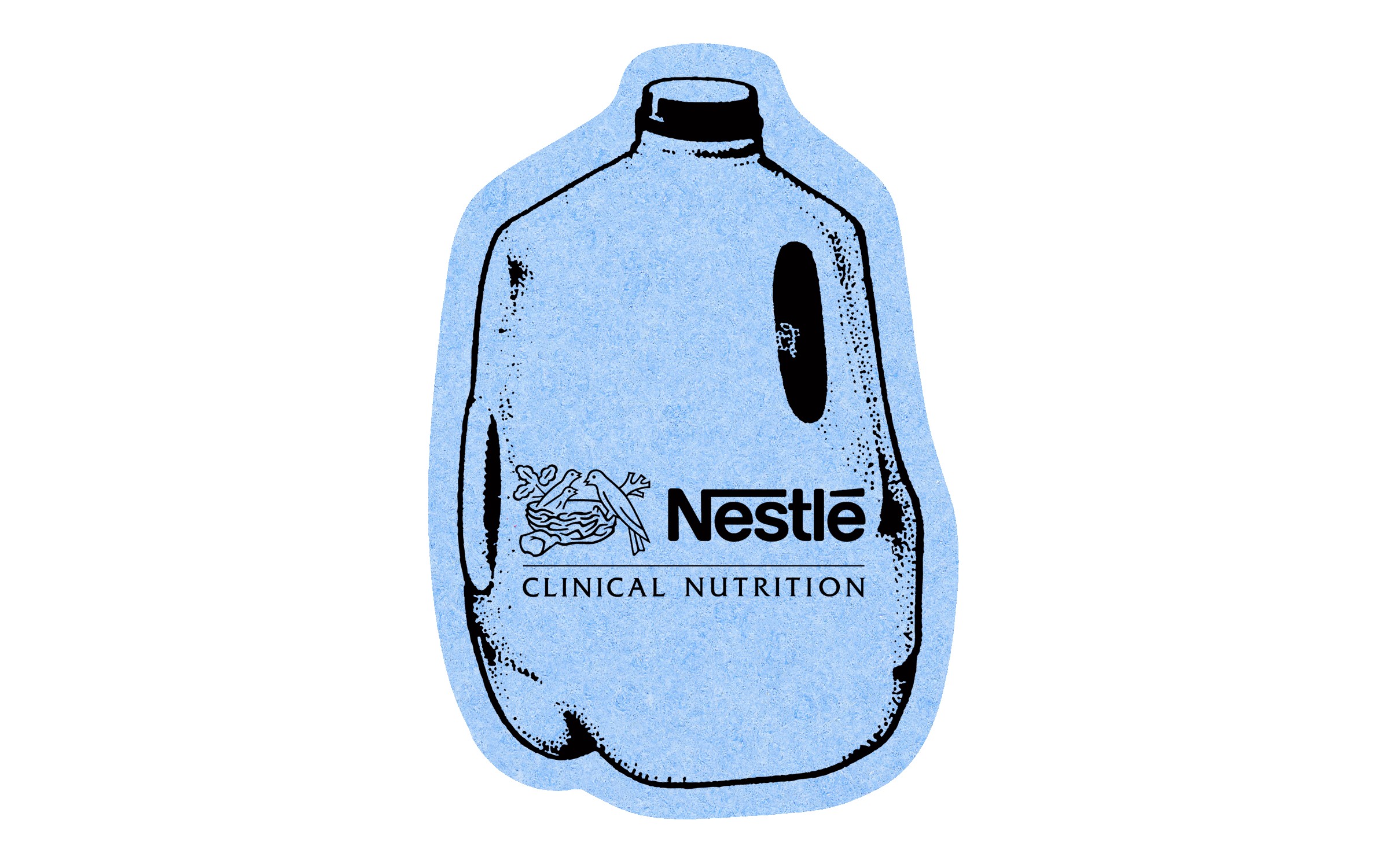 Picture of 5" Standard Compressed Milk Jug Sponge