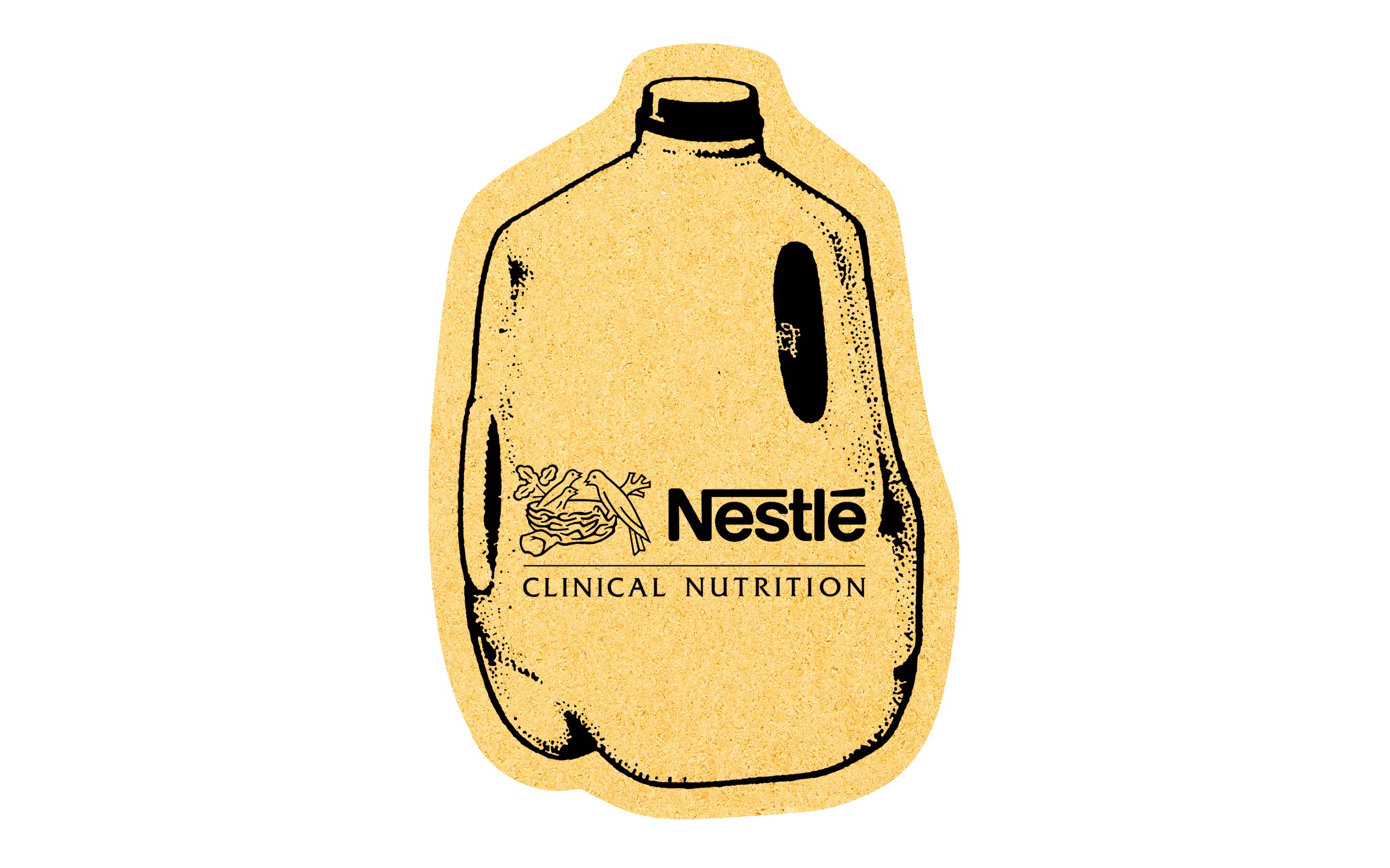 Picture of 5" Standard Compressed Milk Jug Sponge