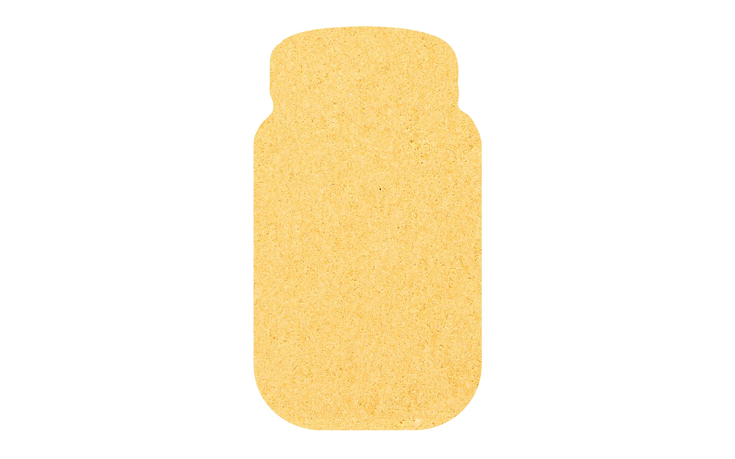 Picture of 5" Standard Compressed Mason Jar Sponge