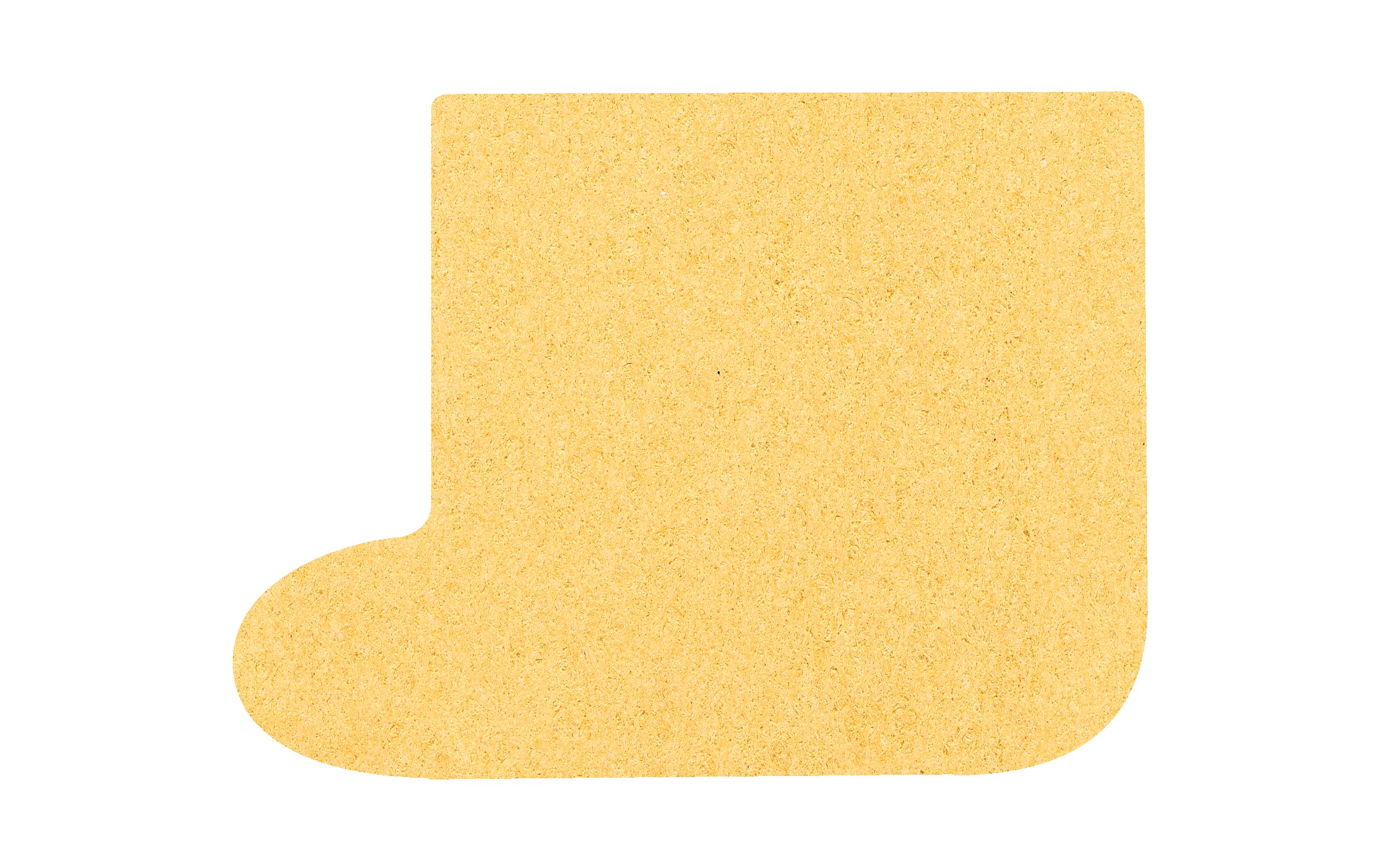 Picture of 5" Standard Compressed Music Note Sponge