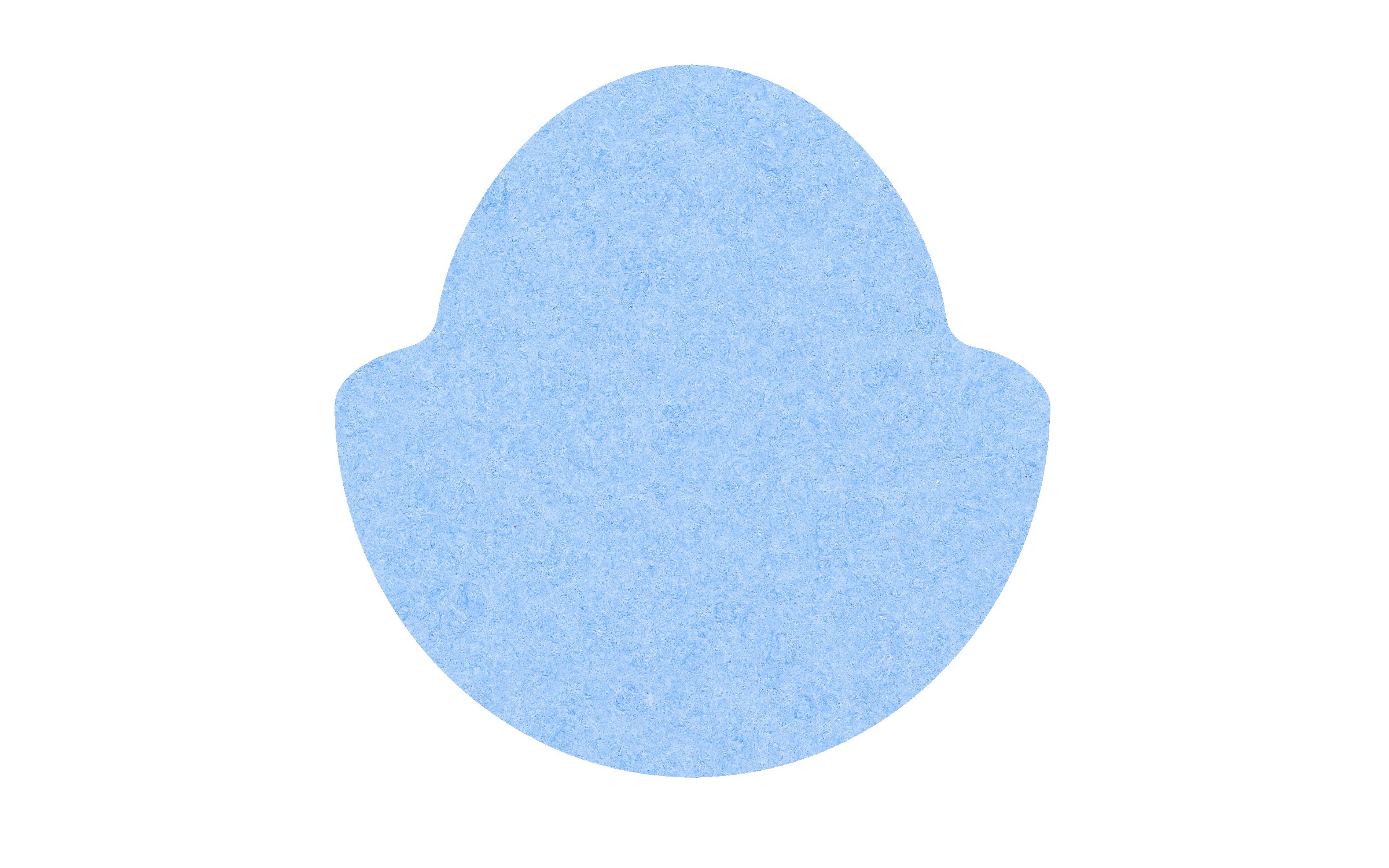 Picture of 5" Standard Compressed Nest Egg Sponge