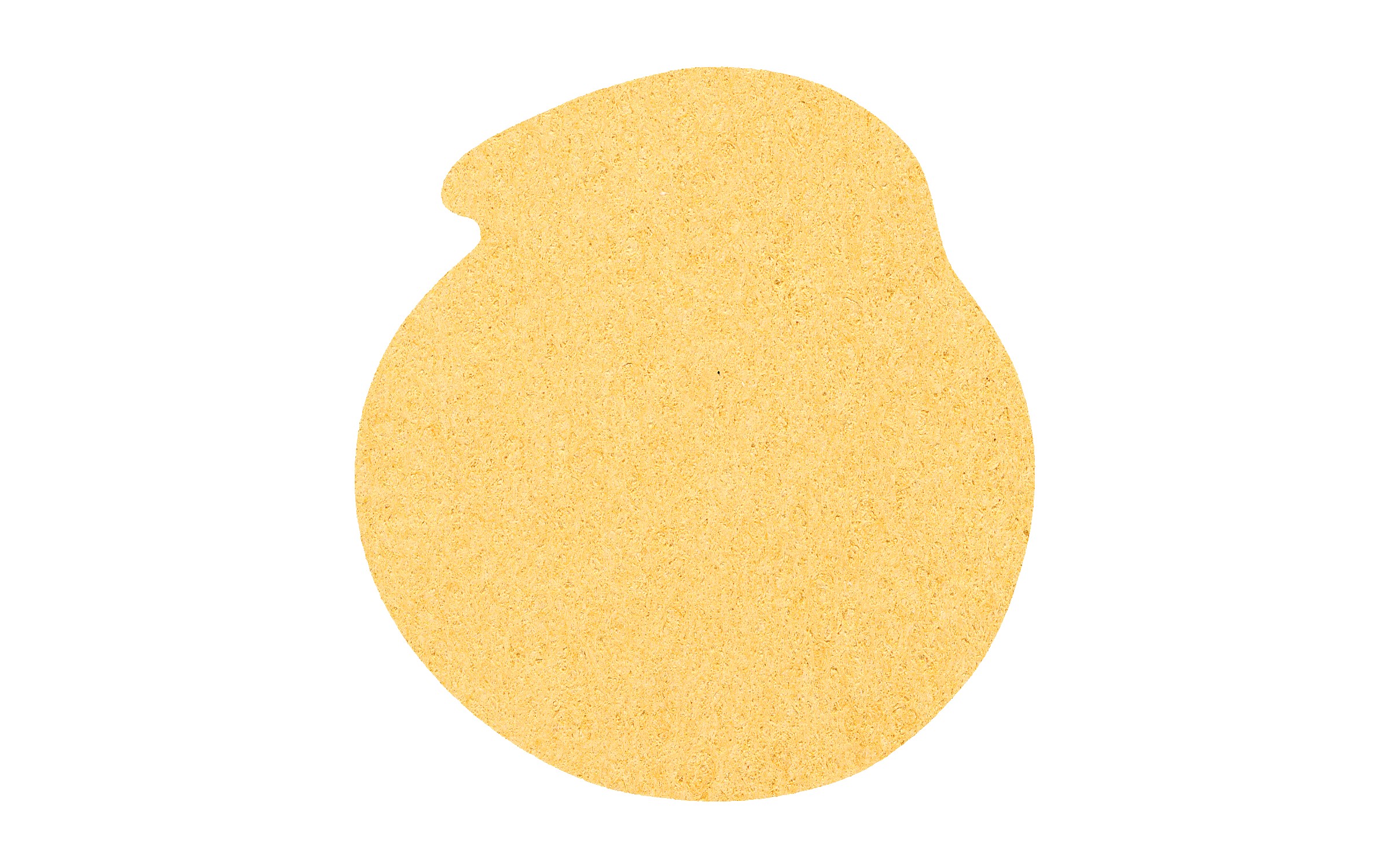 Picture of 5" Standard Compressed Peach Sponge
