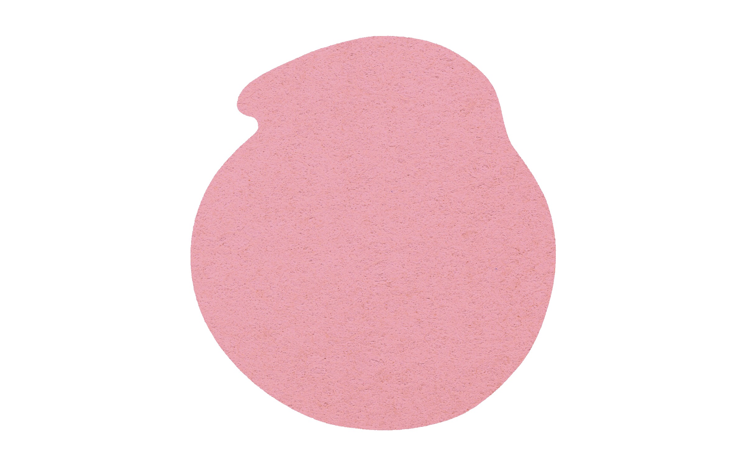 Picture of 5" Standard Compressed Peach Sponge