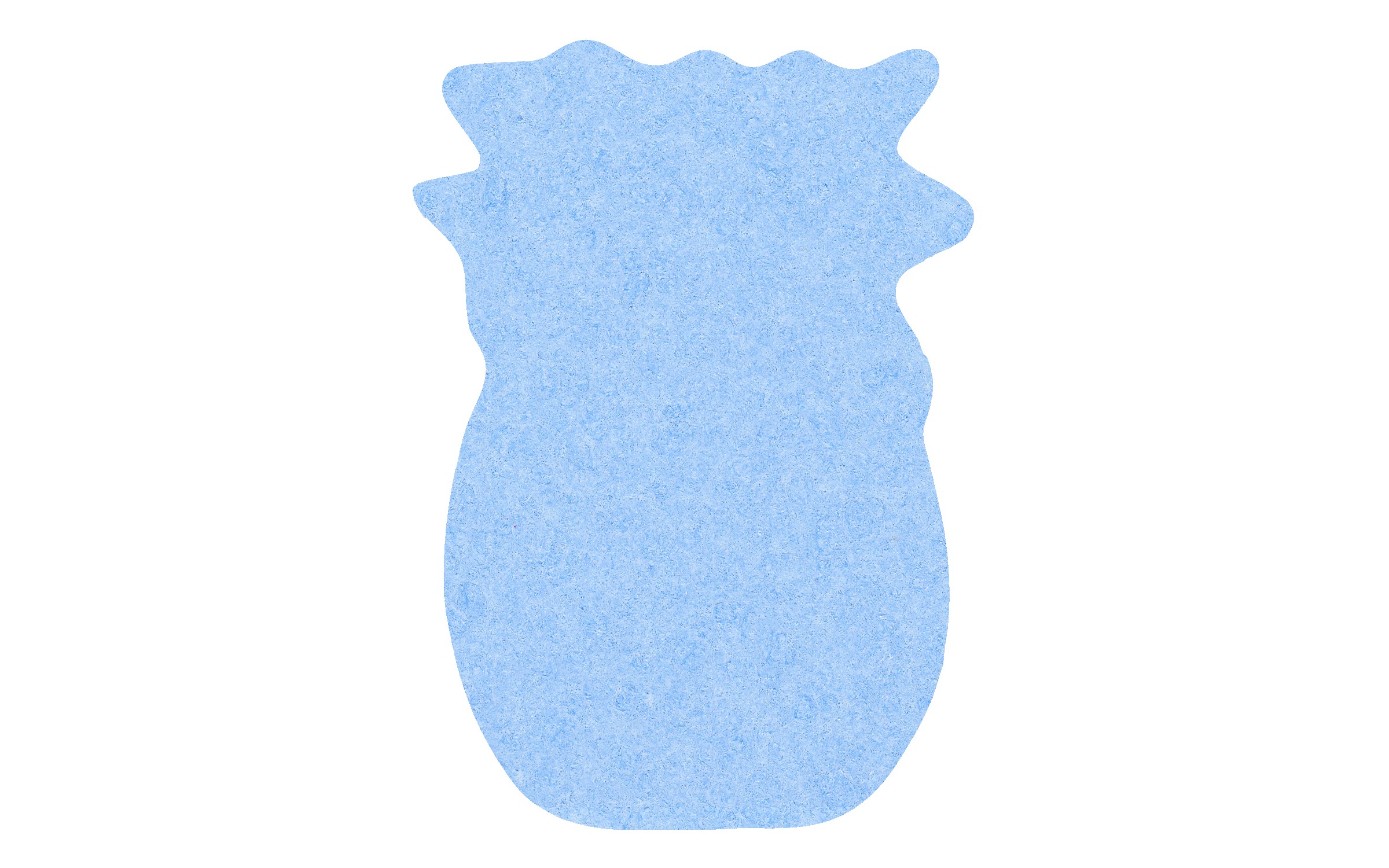 Picture of 5" Standard Compressed Pineapple Sponge