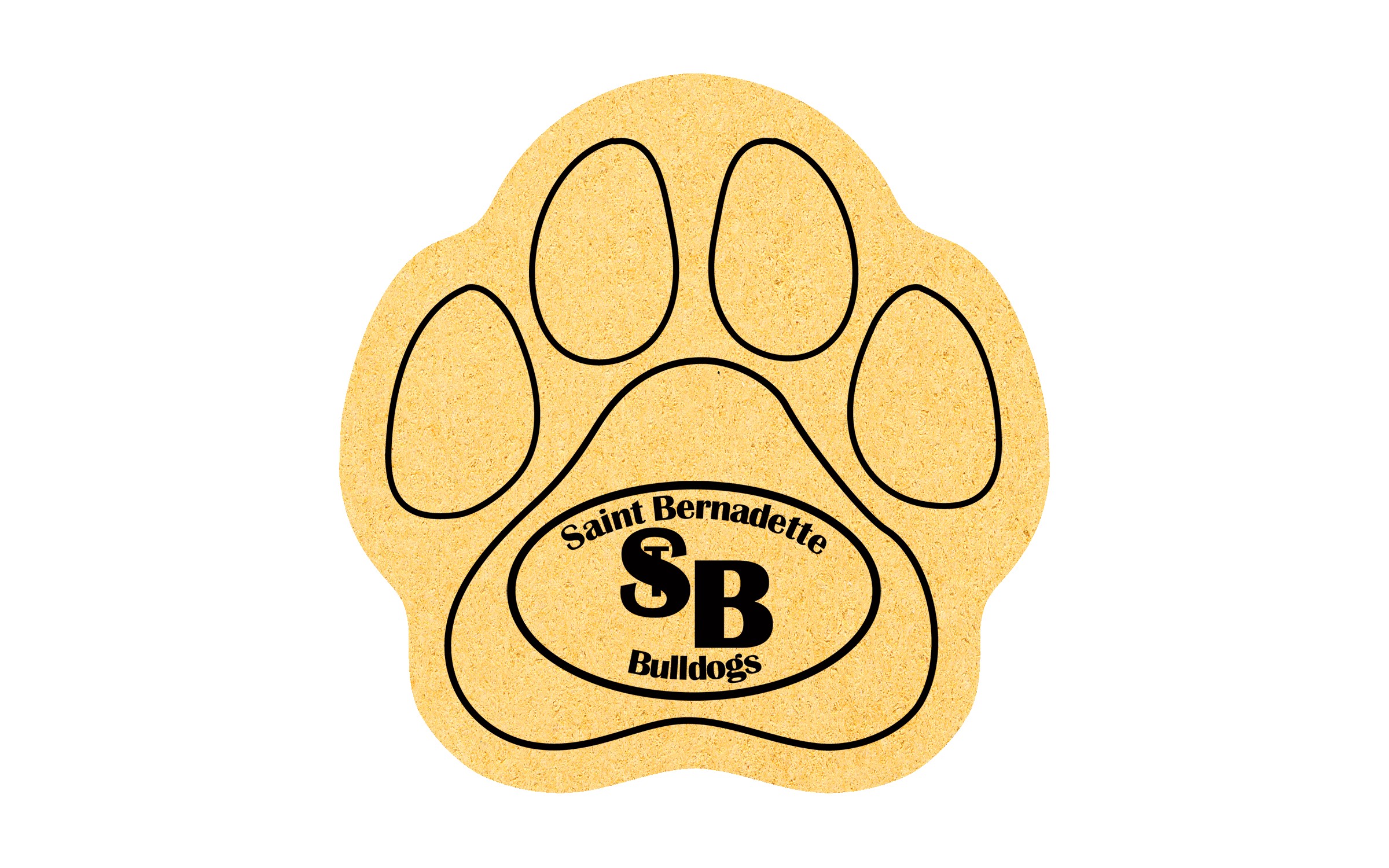 Picture of 5" Standard Compressed Paw Sponge