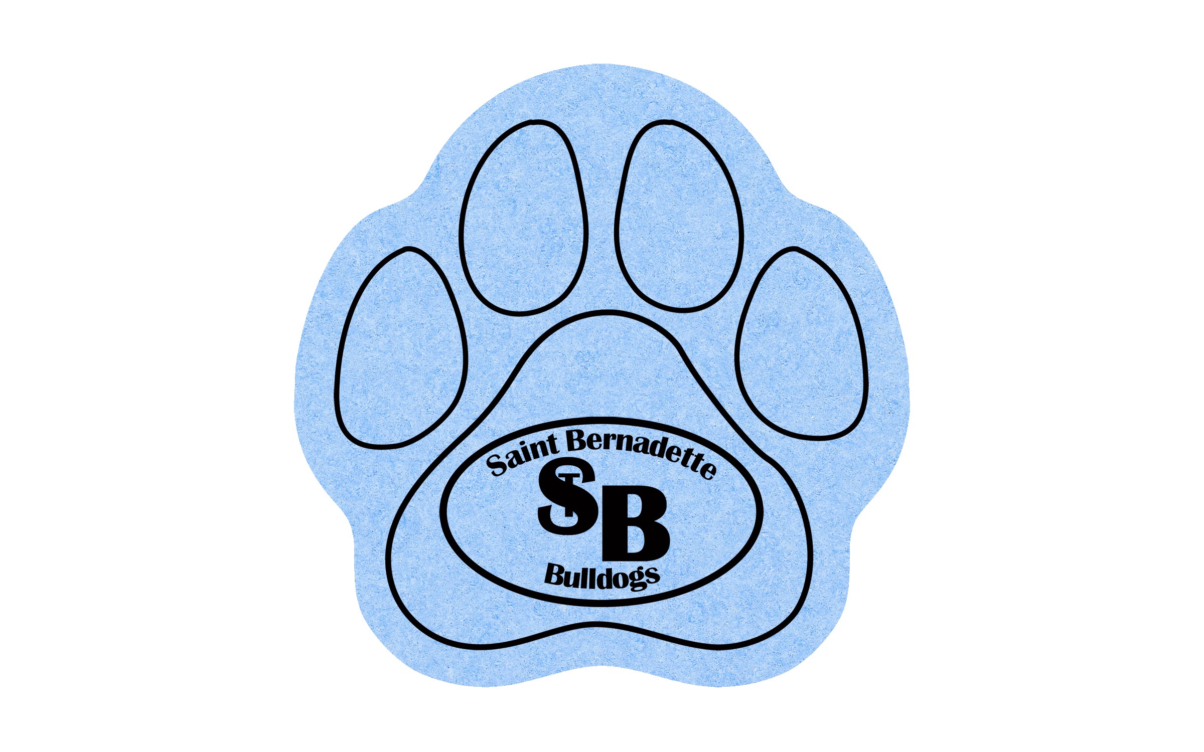 Picture of 5" Standard Compressed Paw Sponge