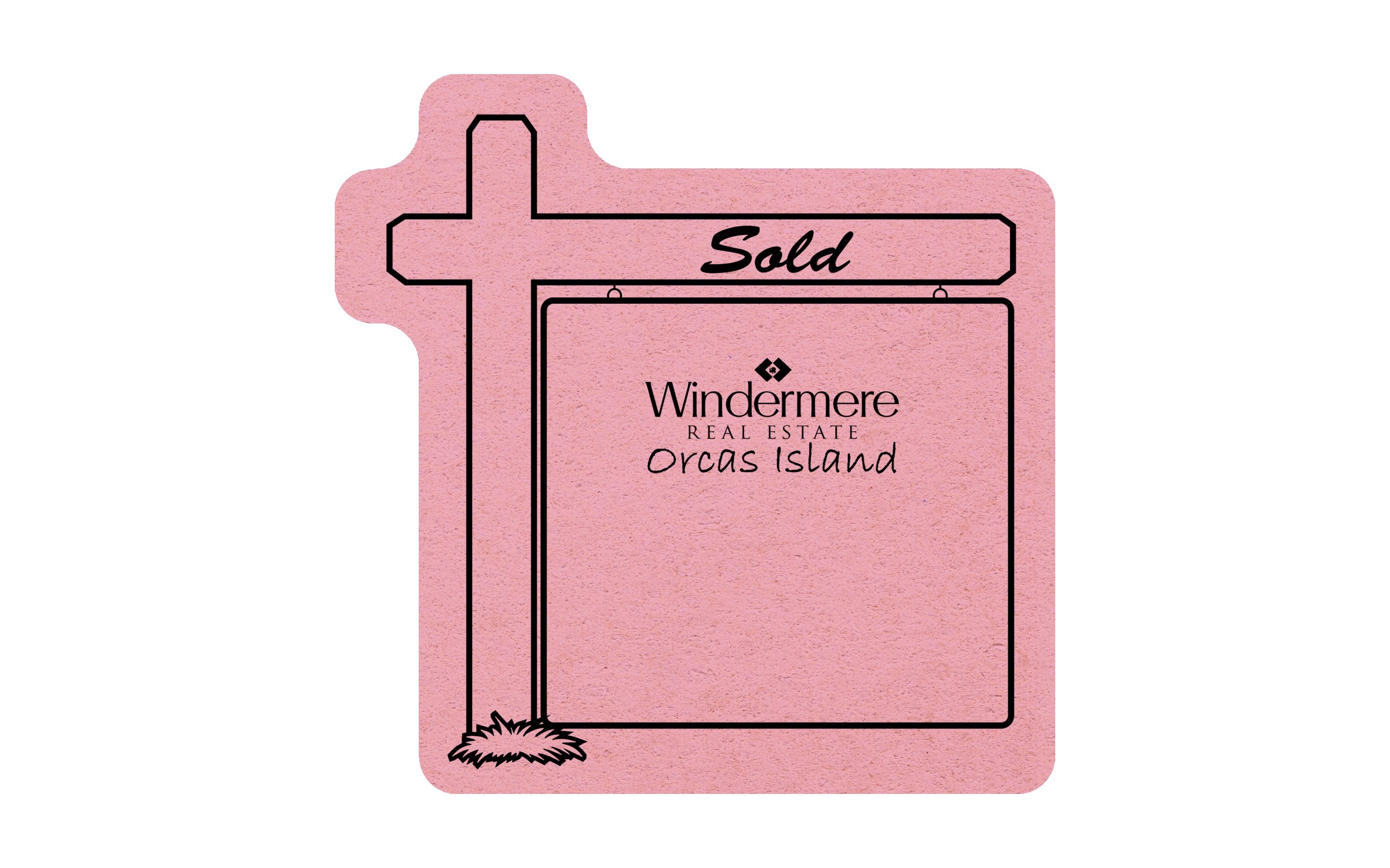 Picture of 5" Standard Compressed Real Estate Sign Sponge