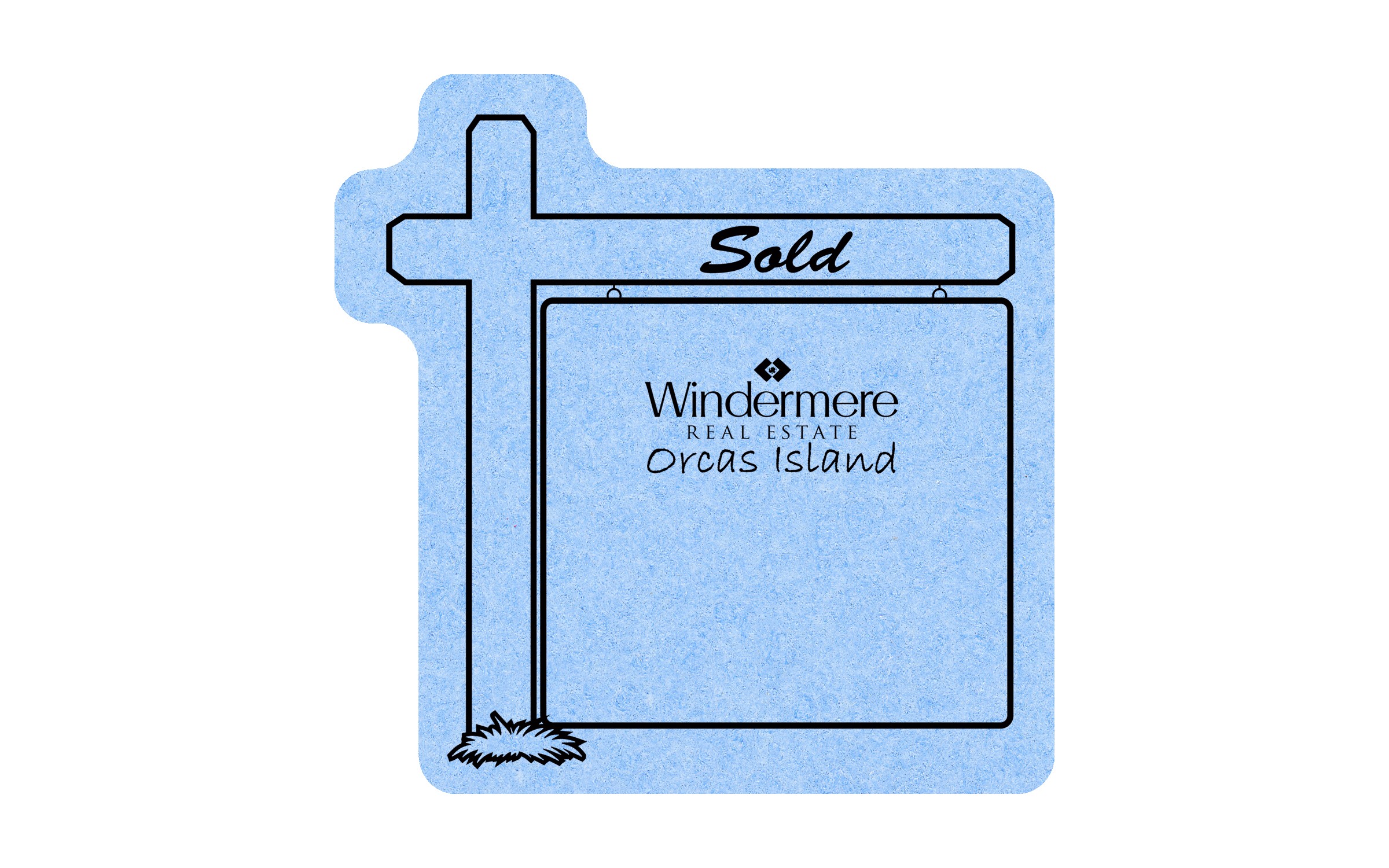 Picture of 5" Standard Compressed Real Estate Sign Sponge