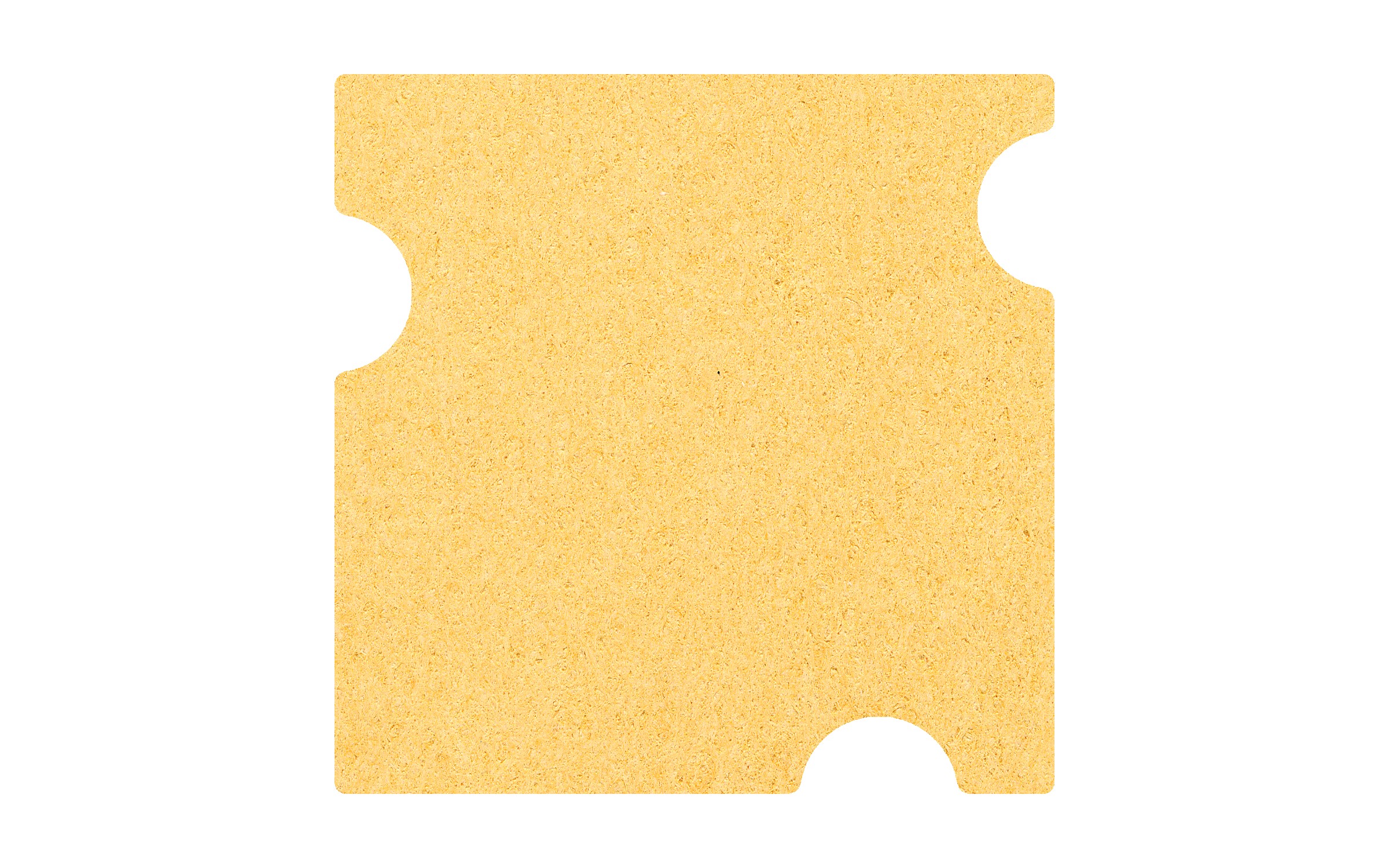 Picture of 5" Standard Compressed Swiss Cheese Sponge