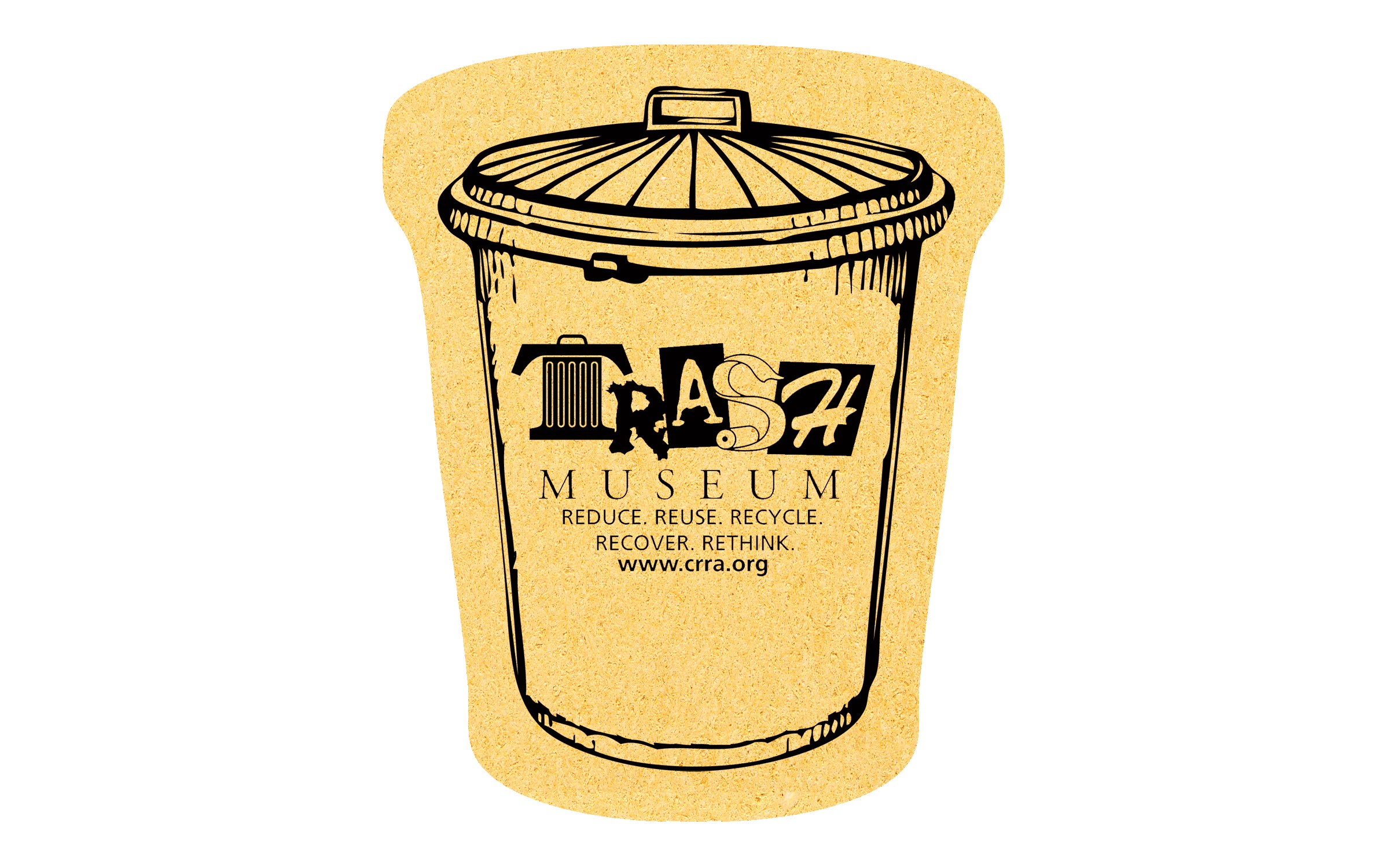 Picture of 5" Standard Compressed Trash Can Sponge
