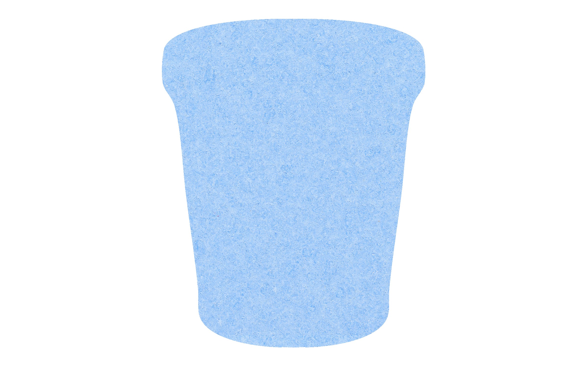Picture of 5" Standard Compressed Trash Can Sponge