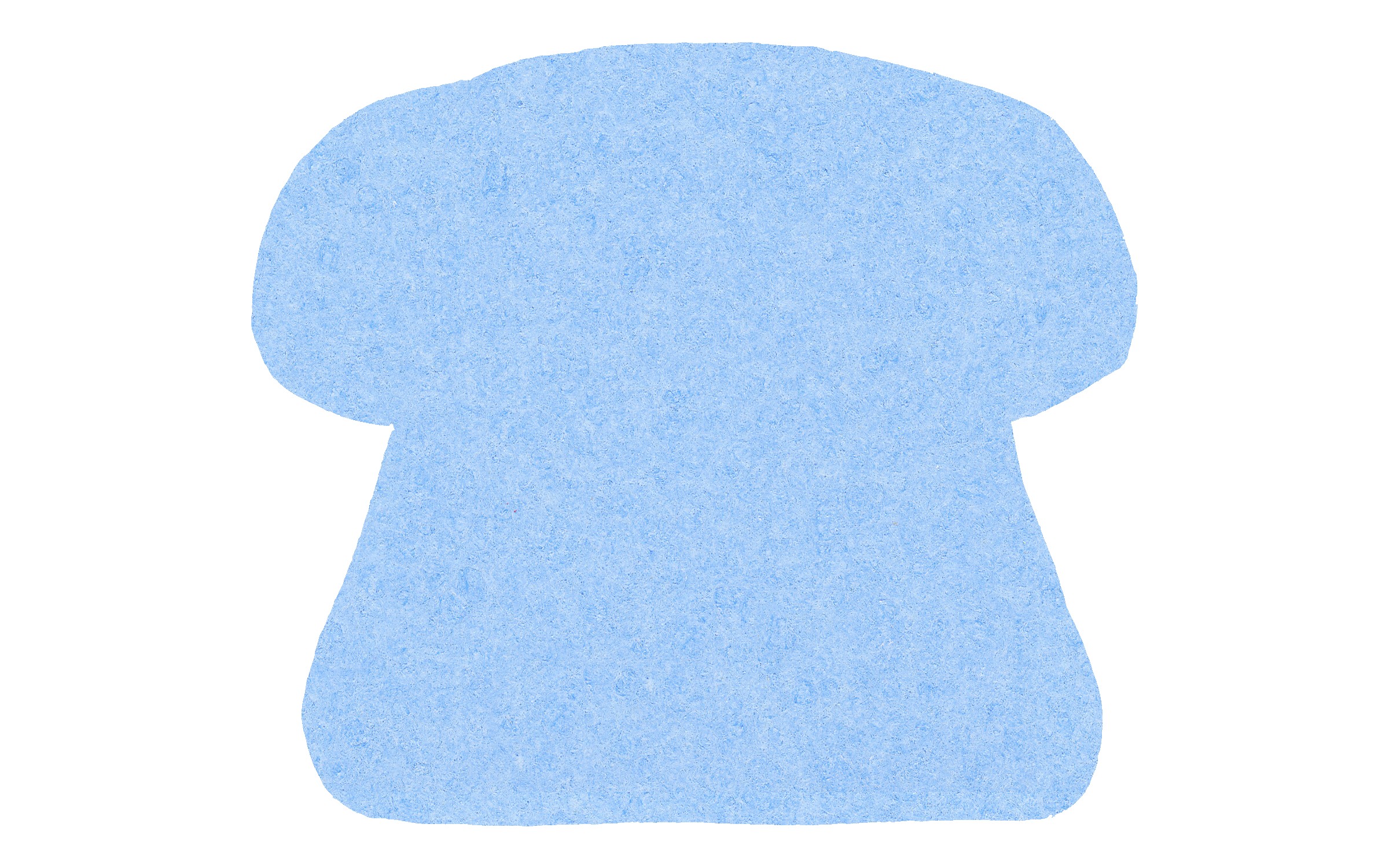 Picture of 5" Standard Compressed Telephone Sponge