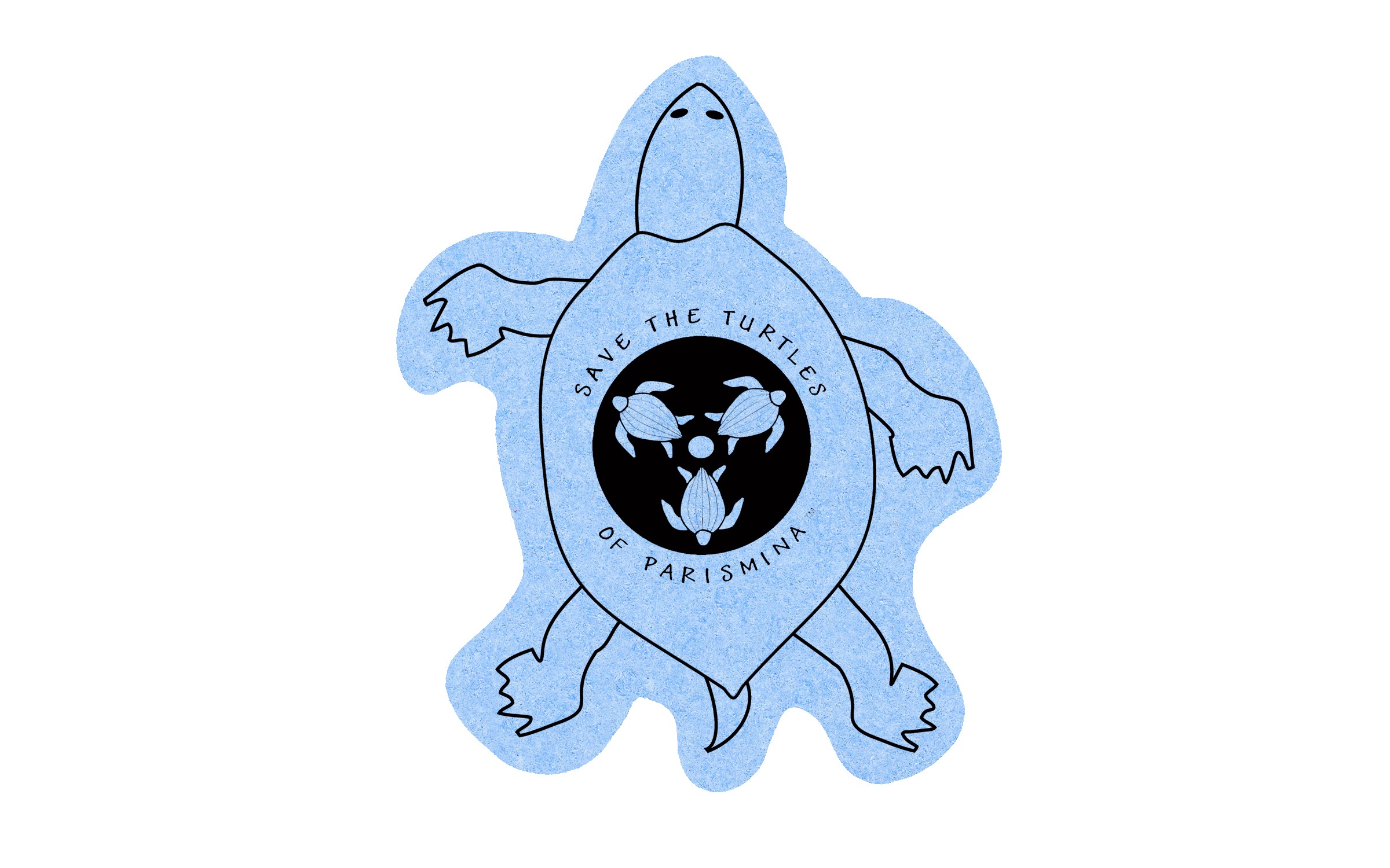 Picture of 5" Standard Compressed Turtle Sponge